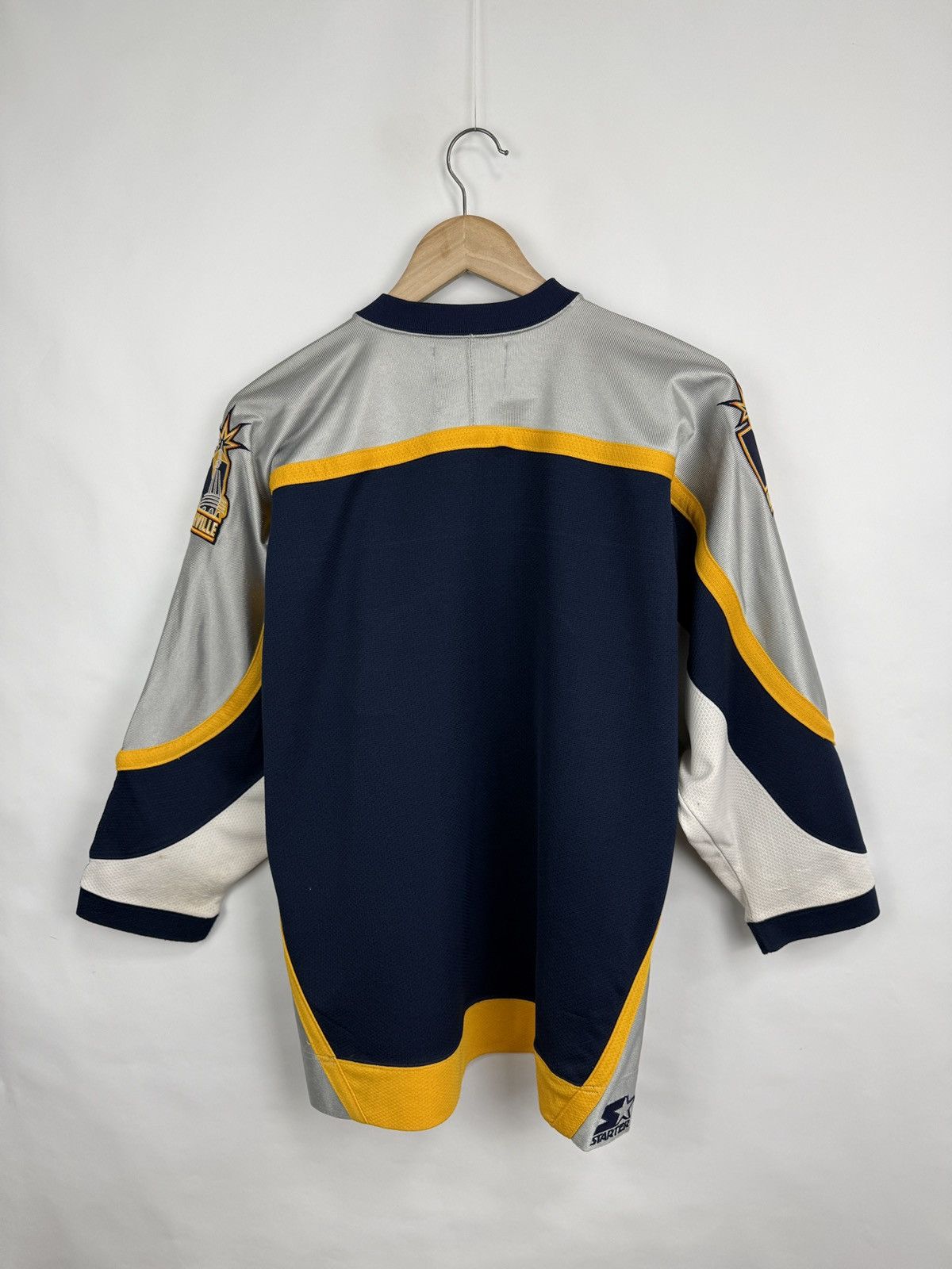 Starter 🇺🇸 Vintage 90s Starter Nashville Predators NHL Hockey Jersey Size US S / EU 44-46 / 1 - 11 Thumbnail