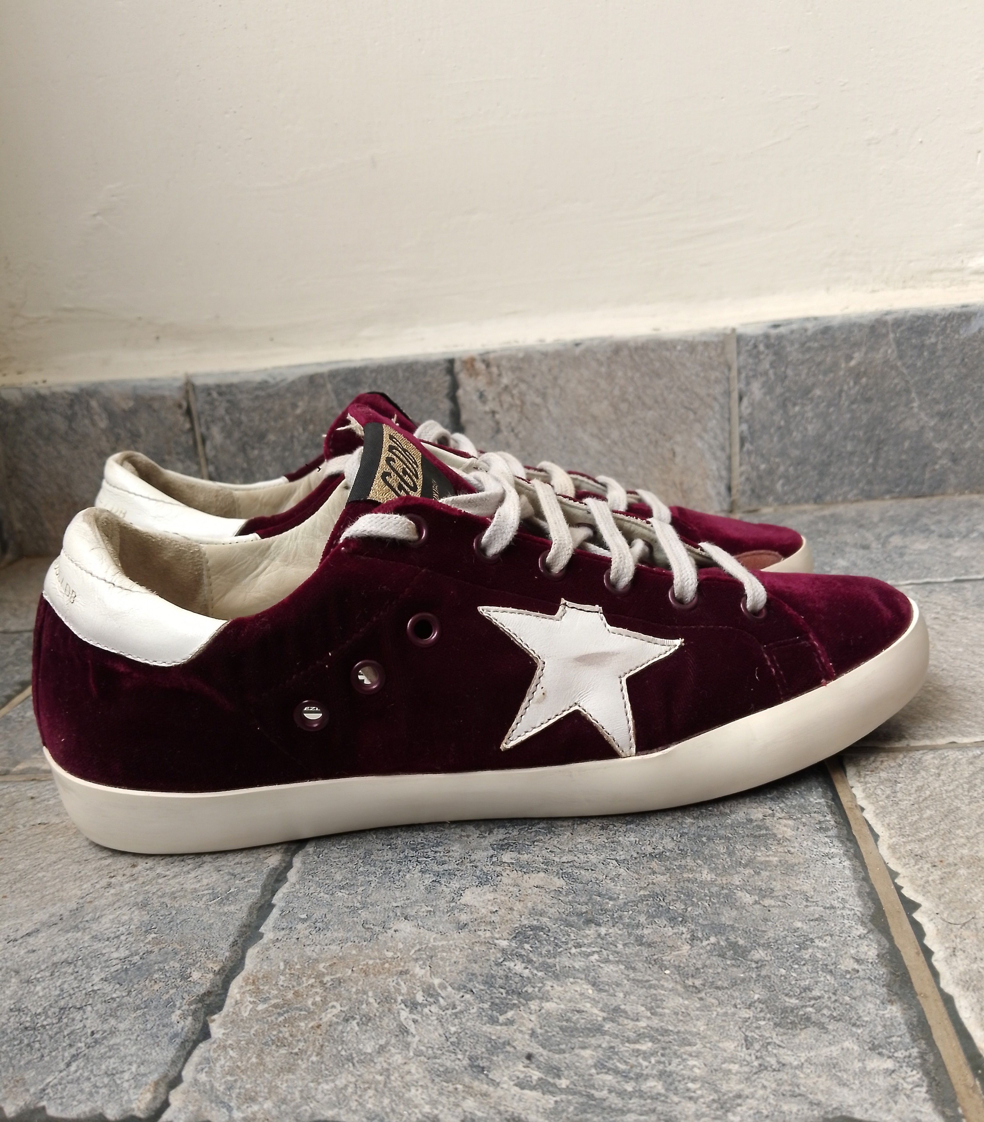 Golden Goose superstar velvet sneakers Size US 9 / IT 39 - 3 Thumbnail