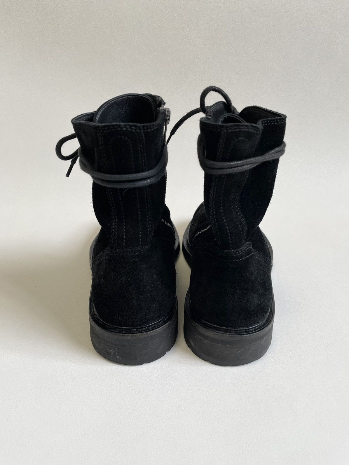 Ann Demeulemeester A/W 13 Black Suede Combat boots Size US 9 / EU 42 - 15 Thumbnail