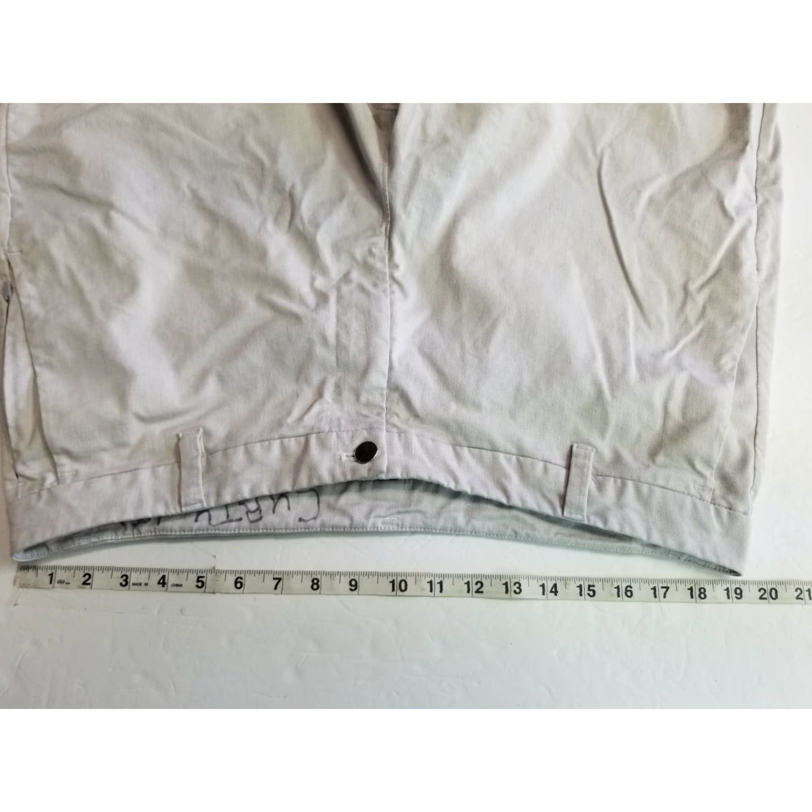 Lululemon Lululemon Shorts Mens 38 Gray 10" Casual Flat Front Stretch Zipped See Back Pic Size US 38 / EU 54 - 3 Thumbnail