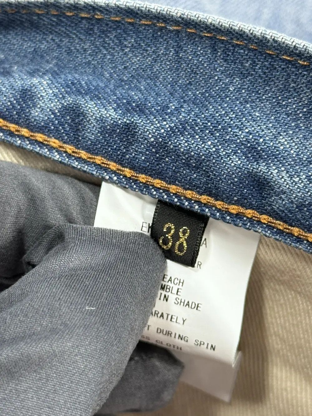 Kapital STRAIGHT LEG DENIM SHORTS Size US 38 / EU 54 - 5 Thumbnail