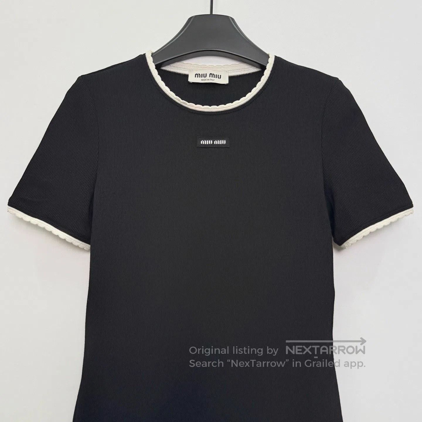 Miu Miu MIU MIU Solid Logo Letter Patch Short. Size M / US 6-8 / IT 42-44 - 2 Thumbnail