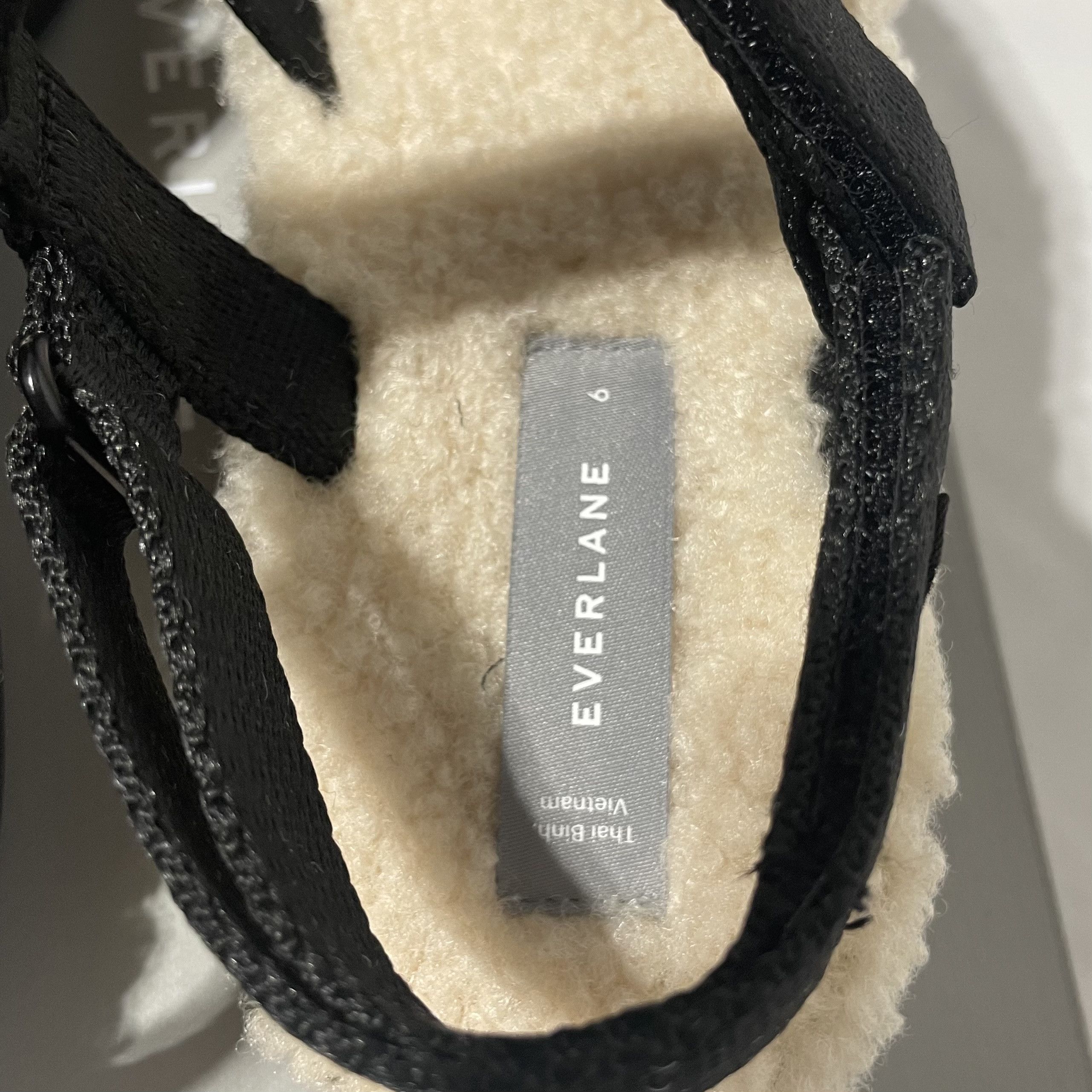 Everlane New Everlane The Renew Teddy Fleece Lined Sport Sandals Size US 6 / IT 36 - 11 Thumbnail