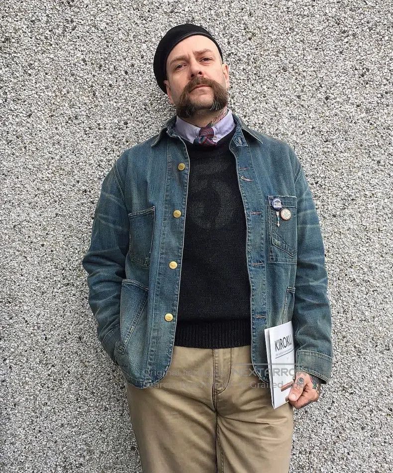 RRL Ralph Lauren RRL Ralph Lauren Vintage washed and aged charcoal black "L Size US S / EU 44-46 / 1 - 1 Thumbnail
