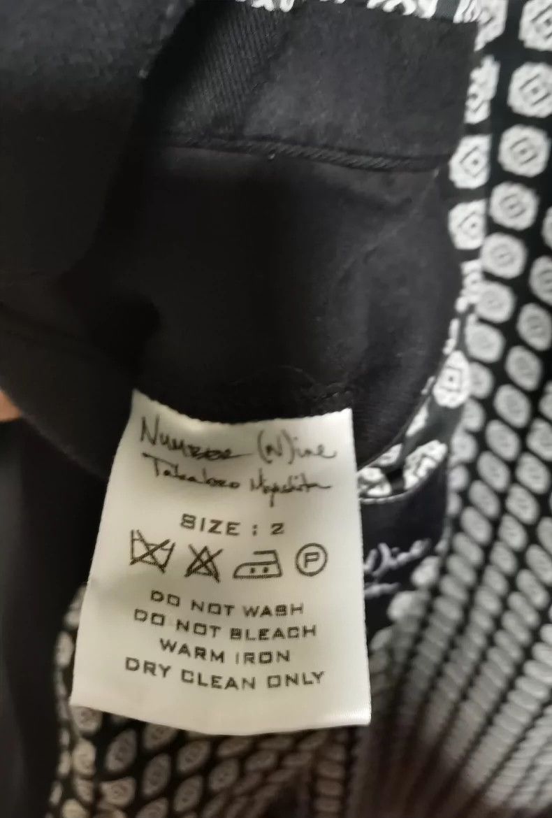 Number (N)ine Number (N)ine Size 2Zipper suit 2502-Nextarrow Size 40R - 5 Thumbnail