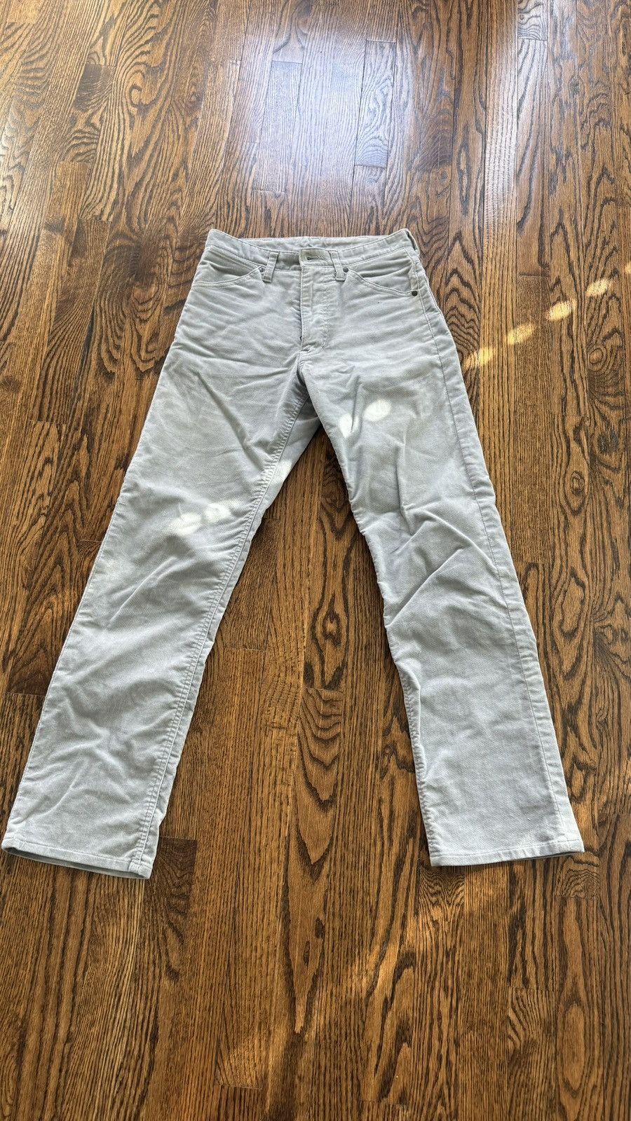 Bape Bathing ape ss00 velour denim Size US 27 - 1 Thumbnail