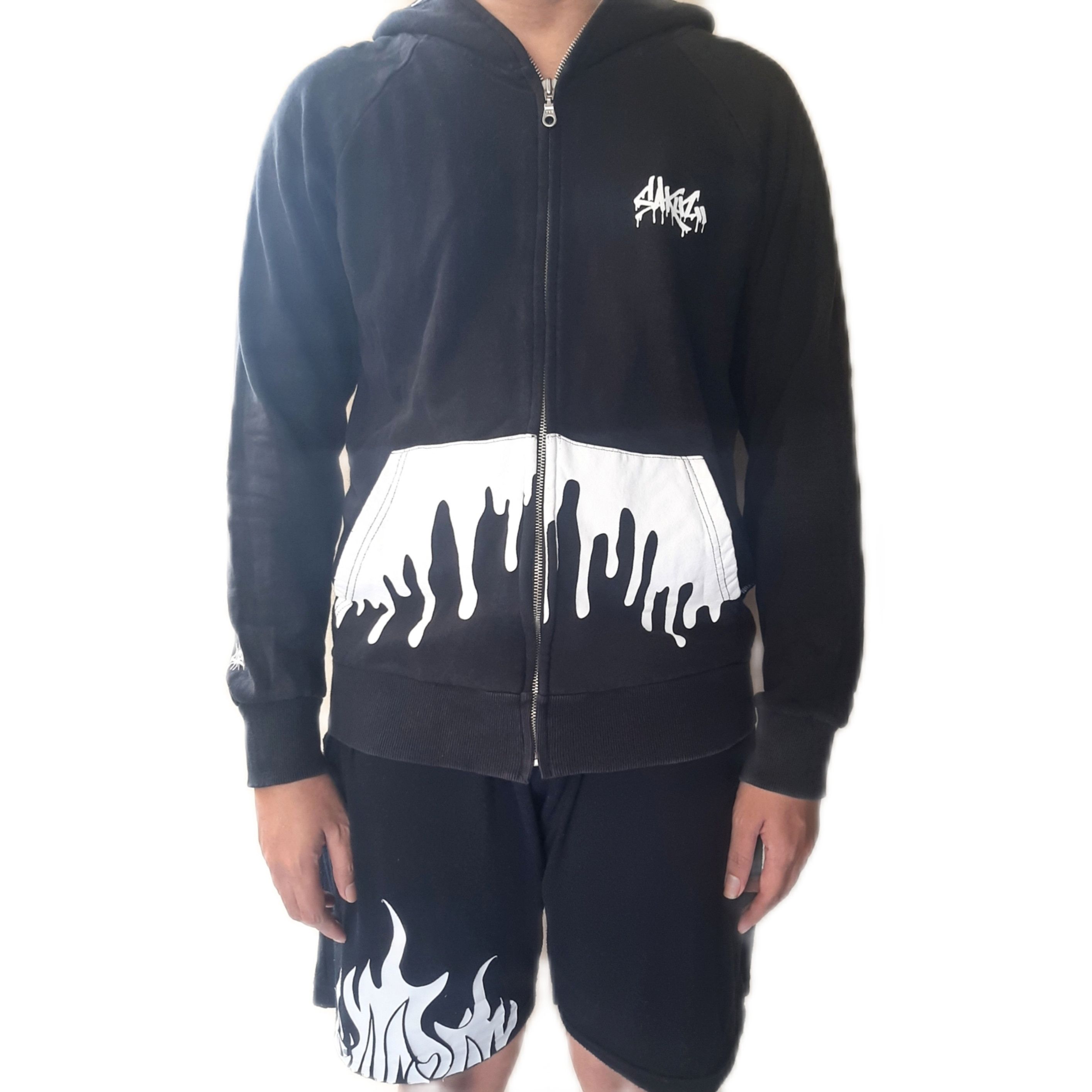 Japanese Brand Sakun Design Hoodie Full zipper Rare Size US M / EU 48-50 / 2 - 12 Thumbnail