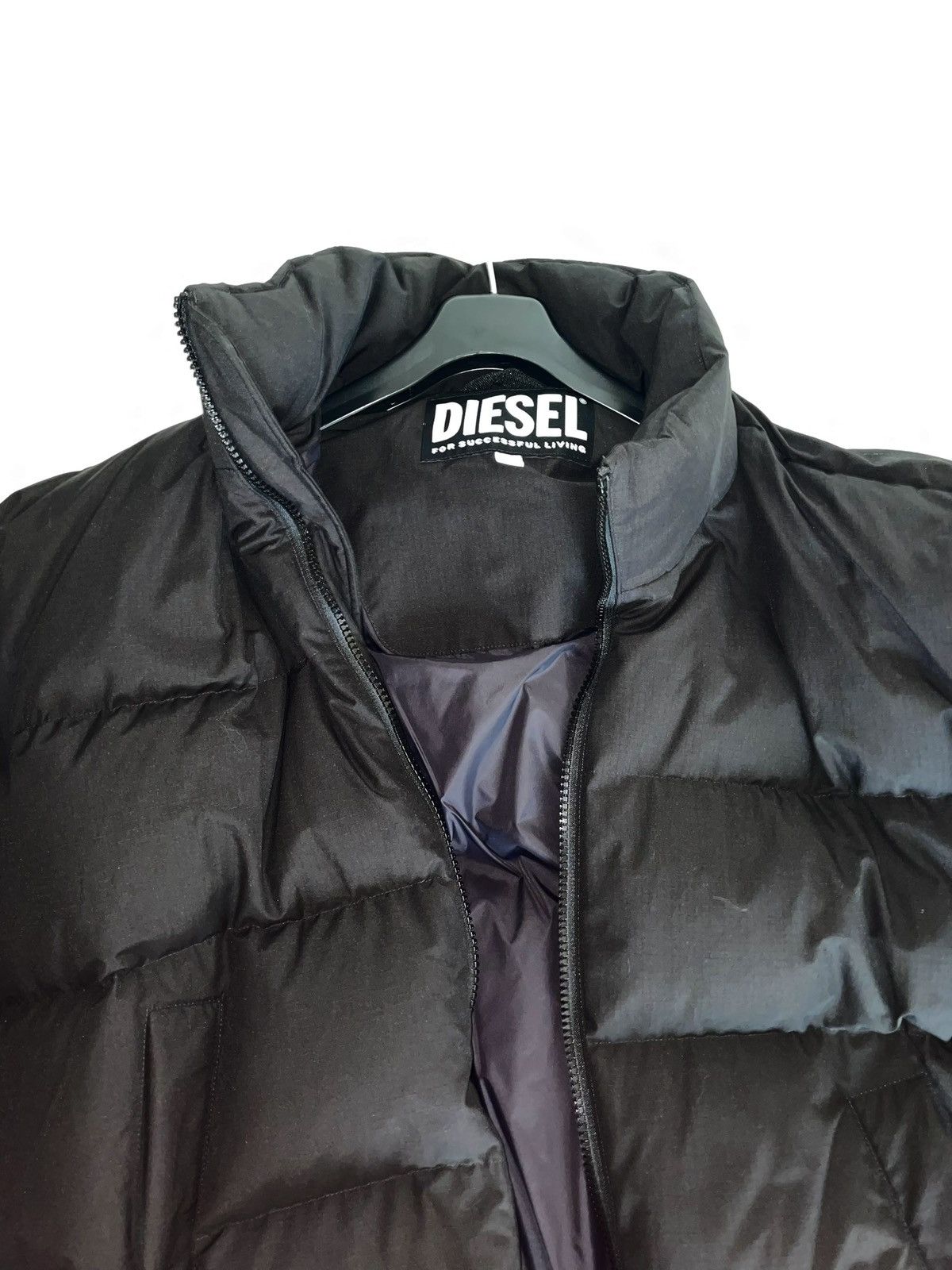 Diesel Diesel Black W-Oval Down Jacket Size US XXL / EU 58 / 5 - 3 Thumbnail