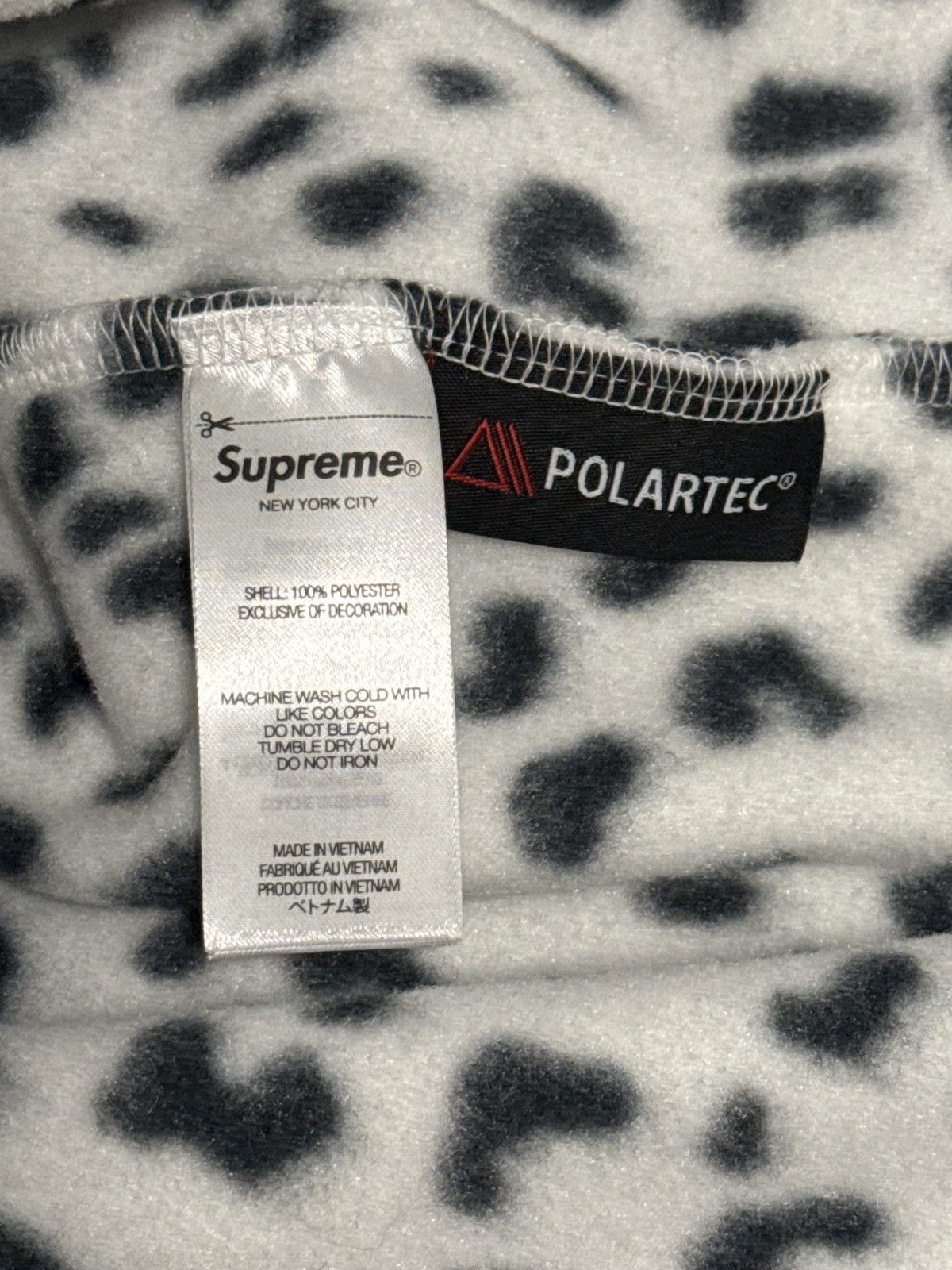 Supreme SUPREME POLARTEC FACEMASK HALF ZIP Size US M / EU 48-50 / 2 - 3 Thumbnail