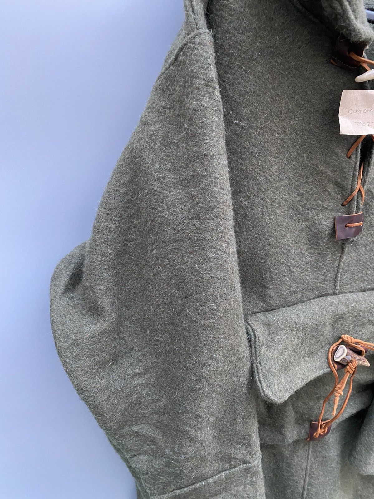 Vintage 2023 Custom-Made Woodland Wool Coat Size US S / EU 44-46 / 1 - 3 Thumbnail