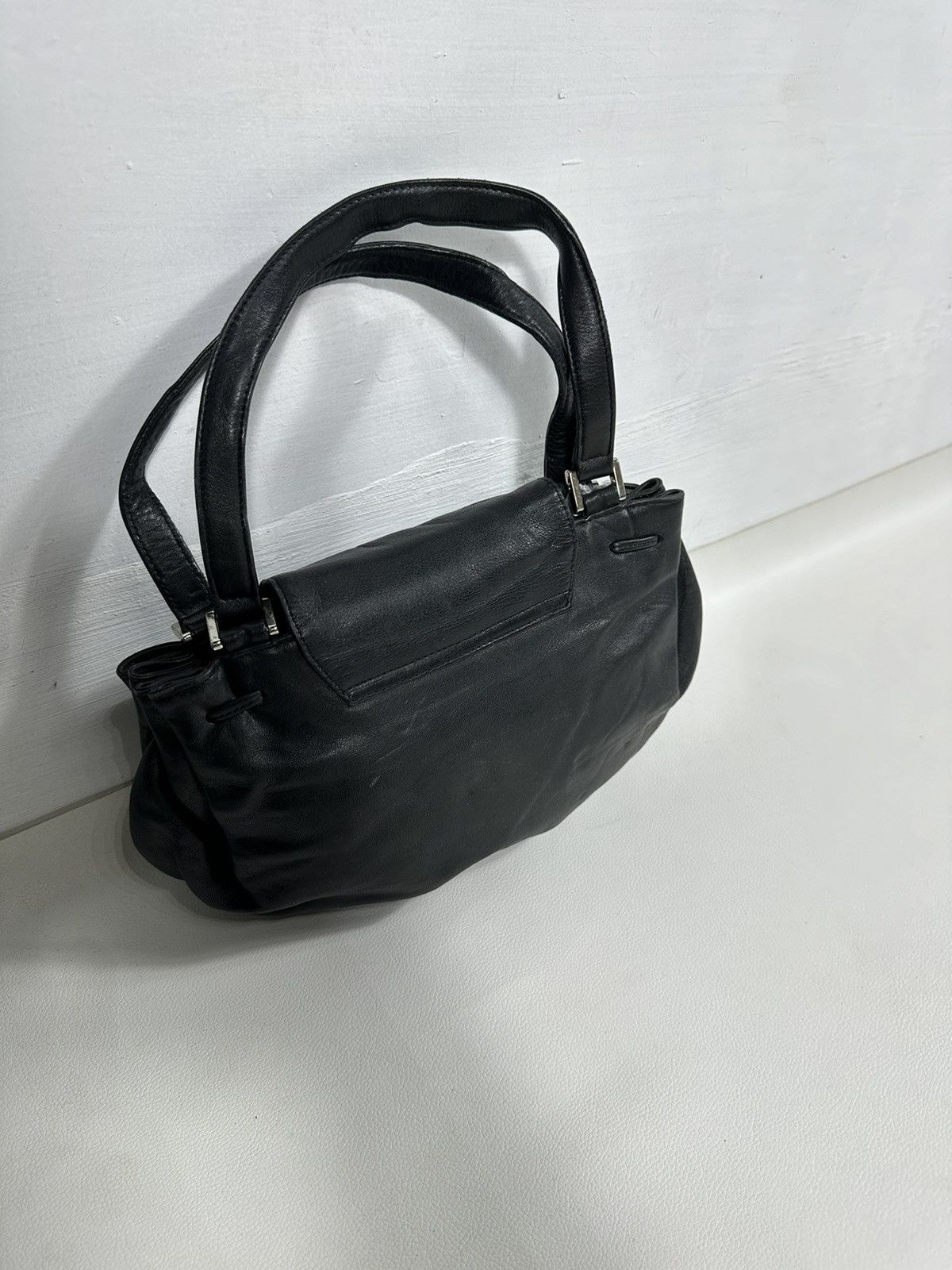 Yohji Yamamoto Ysaccs By Yohji Yamamoto Leather hobo Bag Size ONE SIZE - 8 Thumbnail