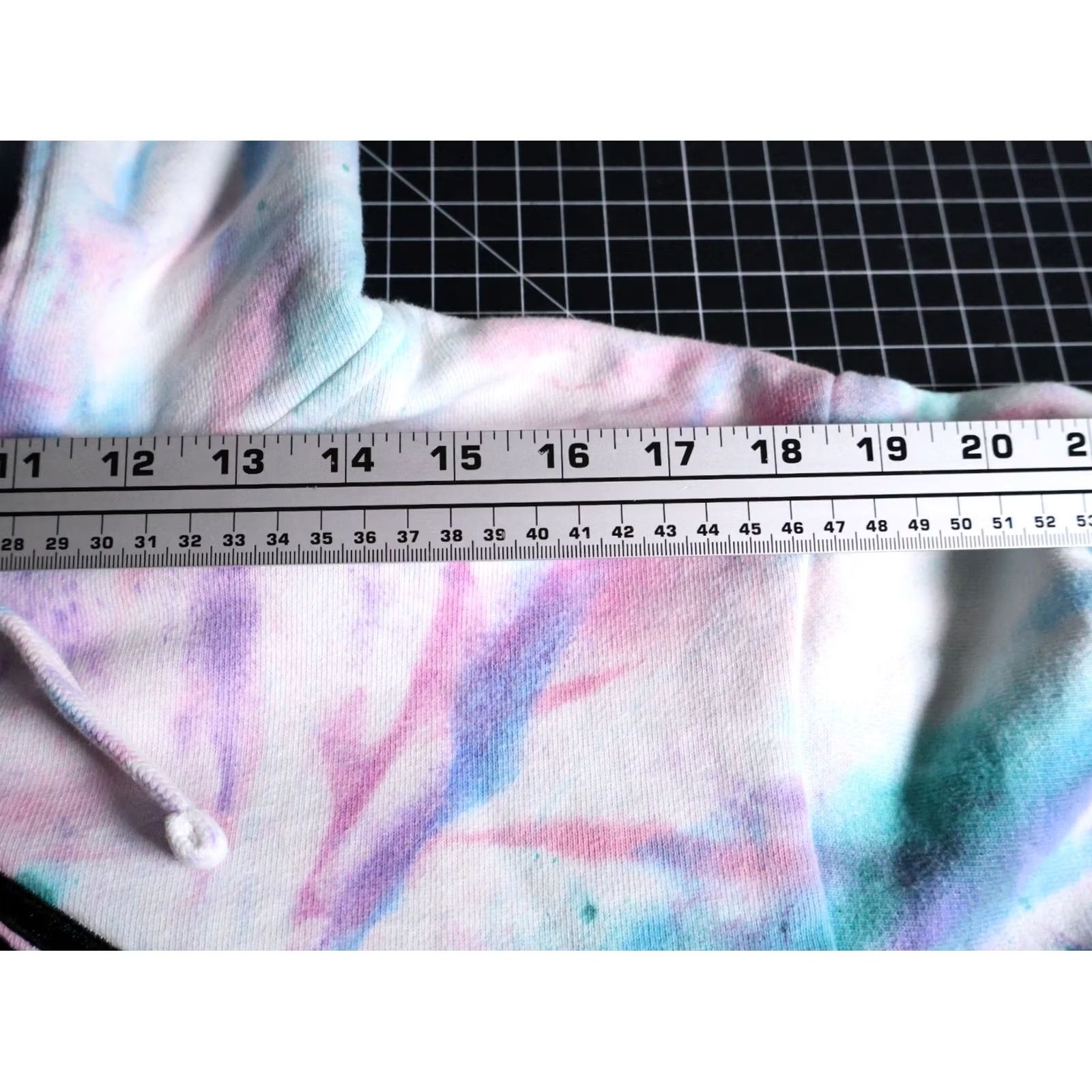 Kith KITH Equality Hoodie Sweatshirt Men's Medium Multicolor Tie Dye Embroidered Heavyweight Cotton Blend Pullover Size US M / EU 48-50 / 2 - 7 Thumbnail