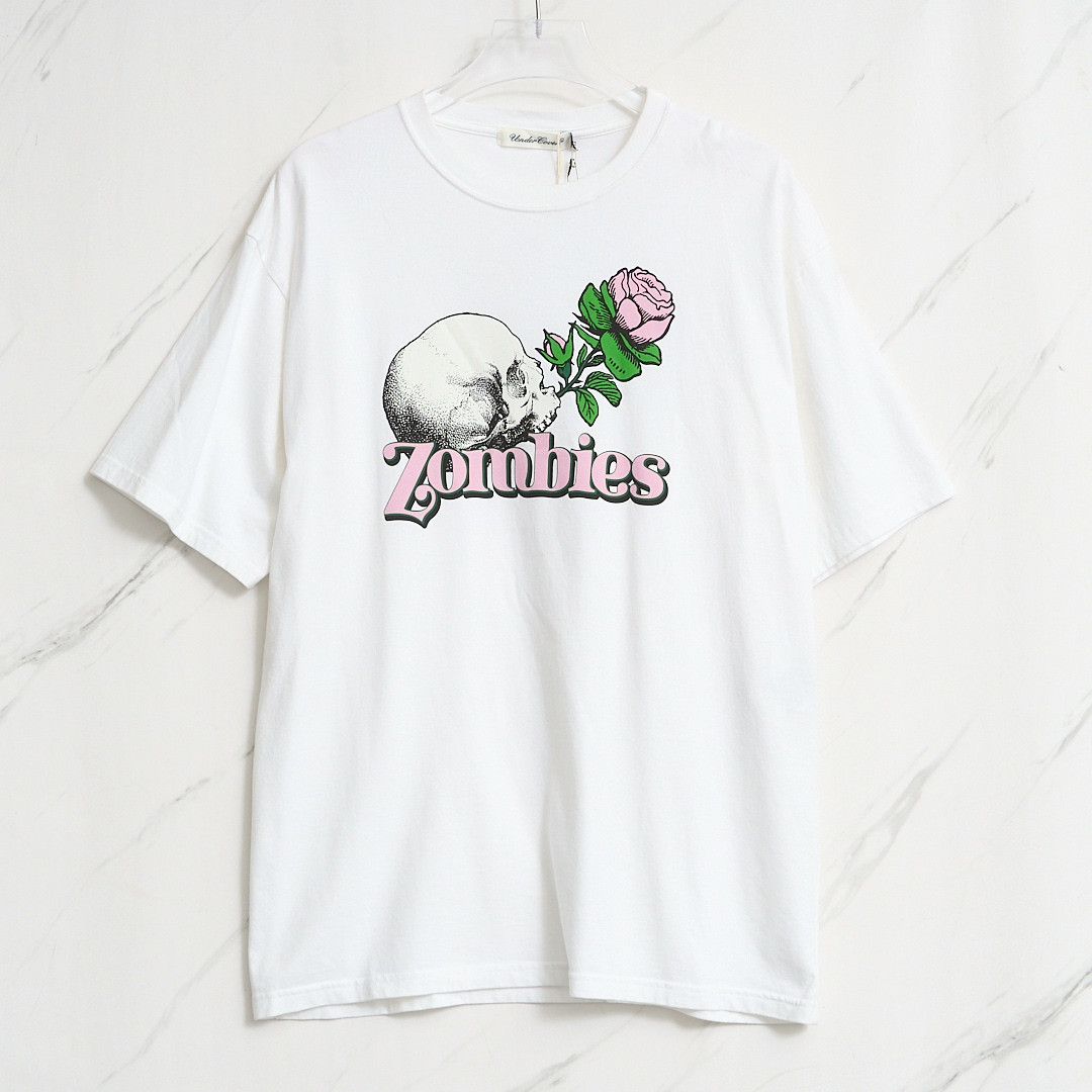 Undercover Undercover Men's Skull Rose Print T-Shirt Size US XL / EU 56 / 4 - 1 Thumbnail