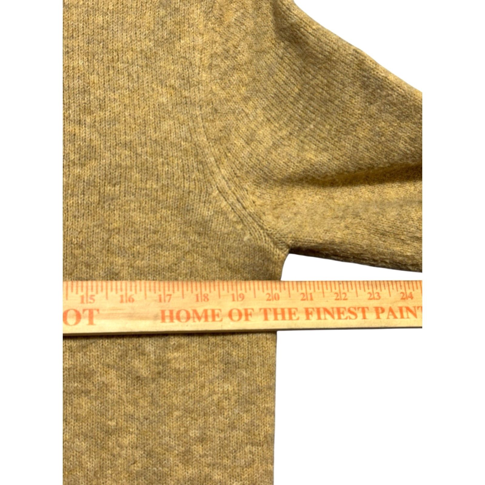 Scotch & Soda Scotch & Soda Amsterdam Soft Knit Regular Fit Sweater Mens Size S Yellow Crew Neck Long Sleeve Pullover Knit Shirt Size US S / EU 44-46 / 1 - 5 Thumbnail