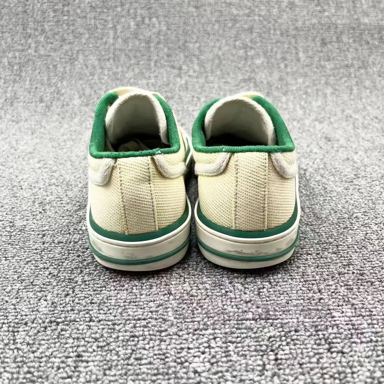 Gucci Gucci 1977 Distressed Canvas Sneakers. Size US 4 / IT 34 - 3 Thumbnail