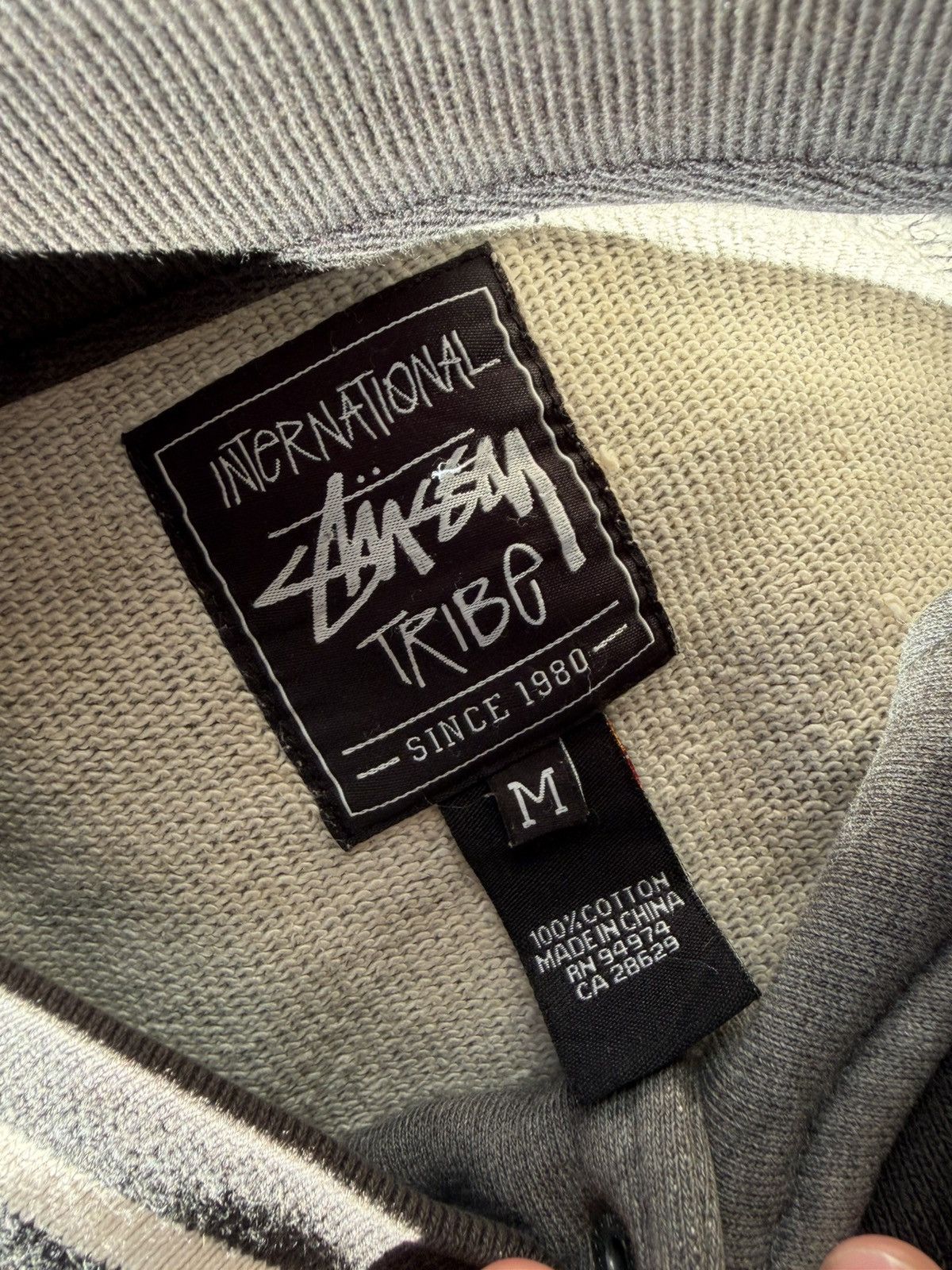 Stussy vintage stussy international tribe big logo S bomber jacket Size US M / EU 48-50 / 2 - 7 Thumbnail