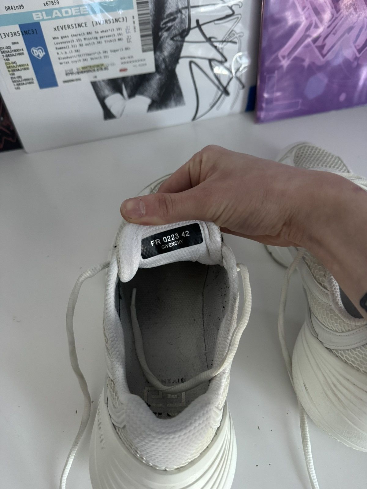 Givenchy Givenchy TK-MX White Sneakers Runners Luxury Designer Size US 9 / EU 42 - 12 Thumbnail
