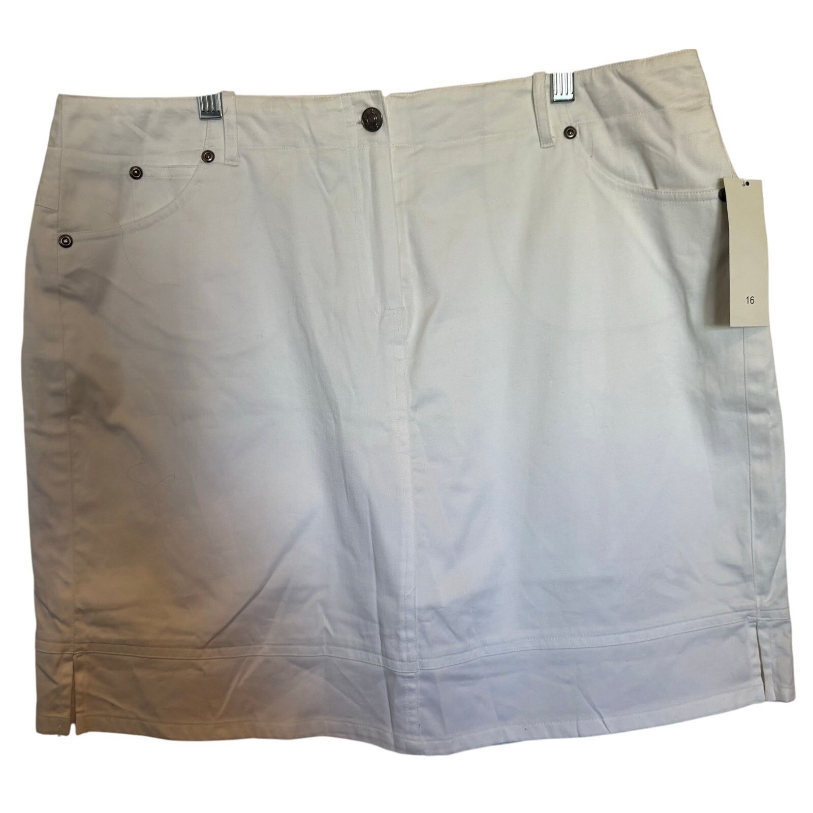 Other Bamboo Traders size 16 skort NEW white Size 38" / US 16 / IT 52 - 1 Thumbnail