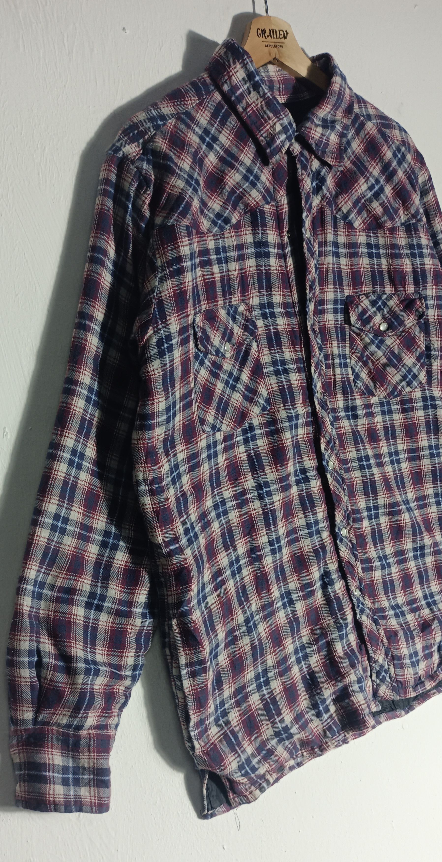 Vintage × Wrangler Vintage🔥🔥 Wrangler Jacket Western Style Size US L / EU 52-54 / 3 - 8 Thumbnail