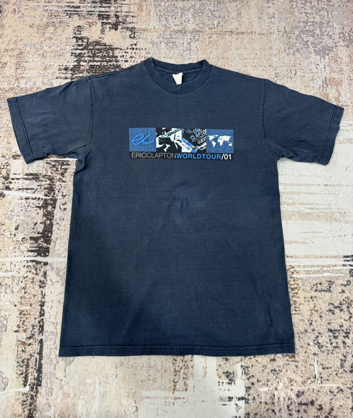 Band Tees assorted tshirt - ERIC CLAPTON 2001 tour tee Size US S / EU 44-46 / 1 - 2 Thumbnail
