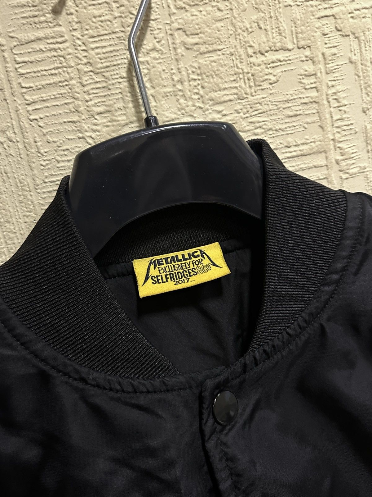 Metallica Metallica Selfridges 2017 Pushead Bomber Jacket Black Sz S Size US S / EU 44-46 / 1 - 5 Thumbnail