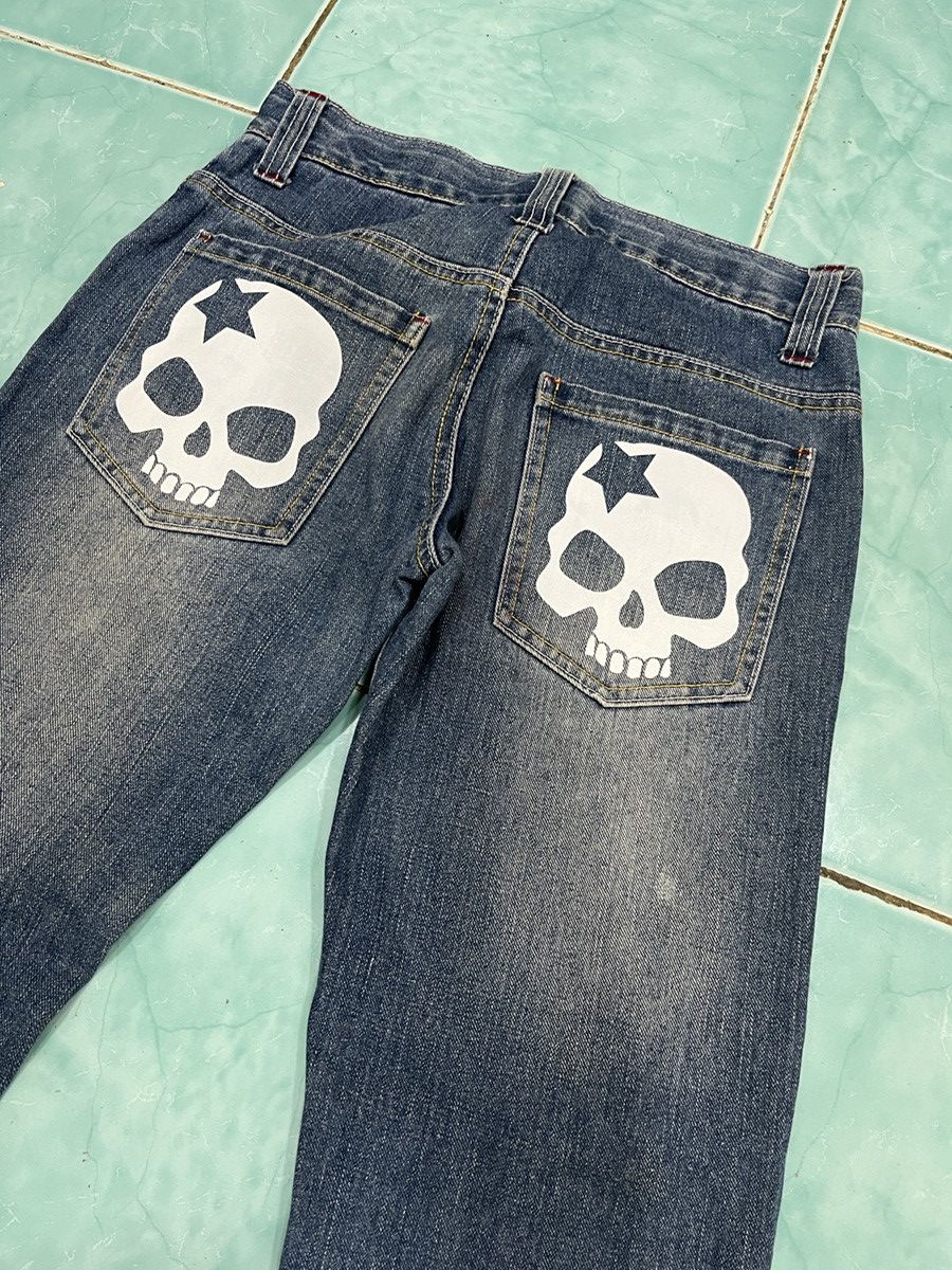 Hysteric Glamour Skull by BA-TSU STUDIOS Size US 30 / EU 46 - 2 Thumbnail