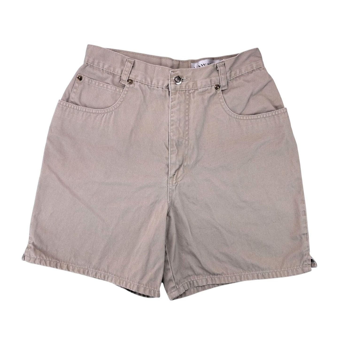 Vintage Vintage Lawman High-Waisted Mom Shorts Women Size 9 Pockets Size 30" / US 8 / IT 44 - 1 Thumbnail