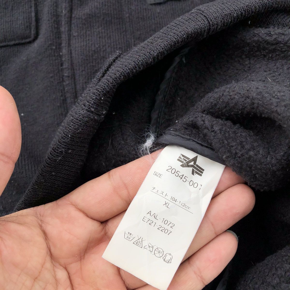 Alpha Industries APLHA INDUSTRIES 4 Pocket Military Wool Fleece Jacket Size US XL / EU 56 / 4 - 11 Thumbnail