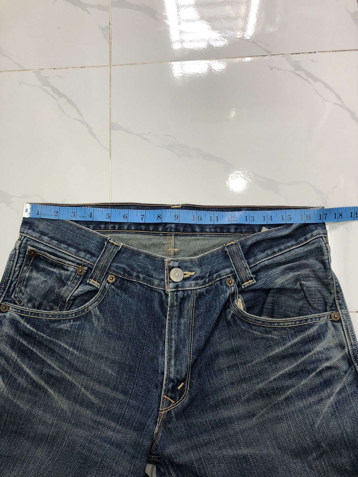 If Six Was Nine × Levi's × Levi's Vintage Clothing 🔥VINTAGE LEVIS 702 BAGGY DISTRESSED DENIM JEANS Size US 34 / EU 50 - 14 Thumbnail