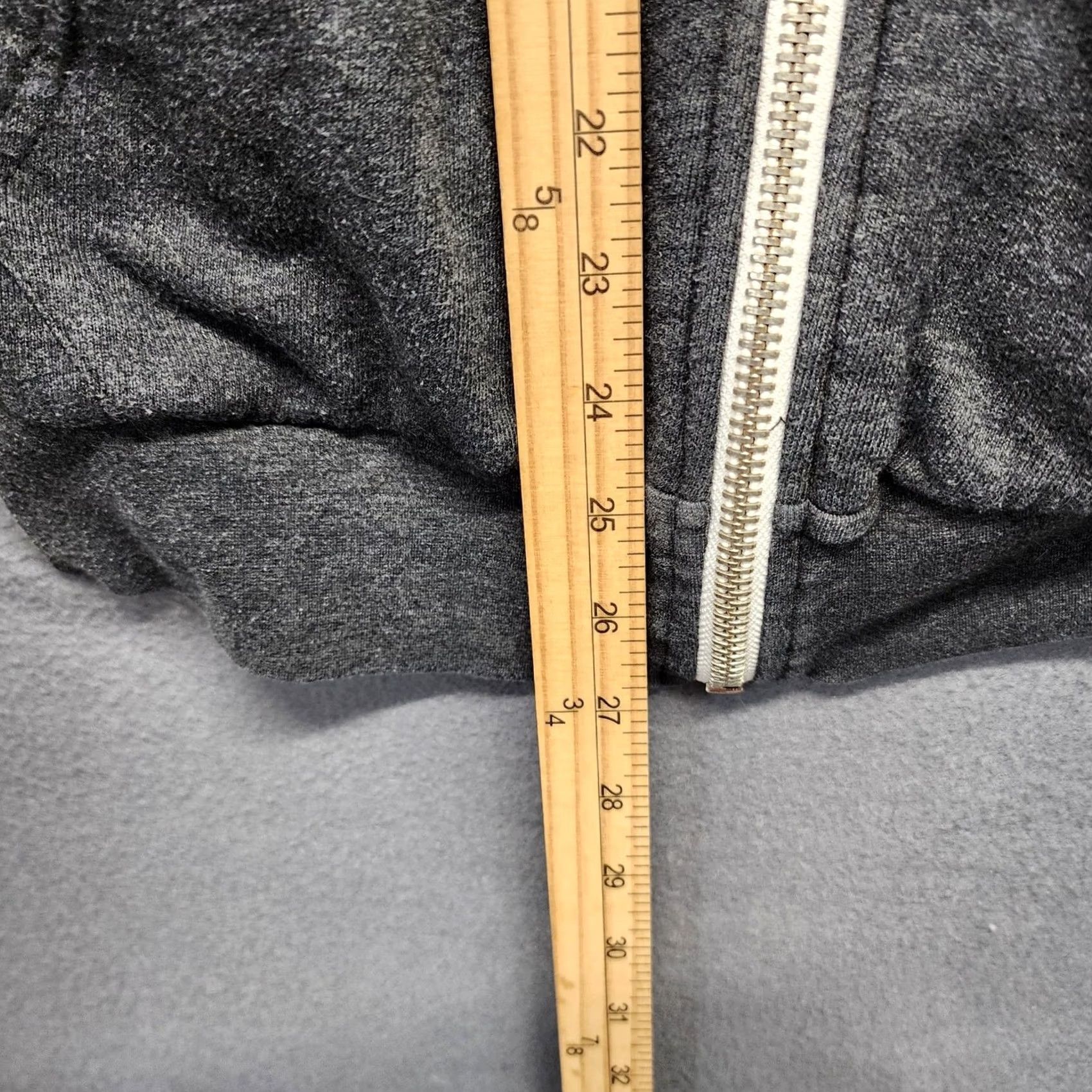 Vintage Chive Hoodies Hoodie Mens Medium Grey Full Zip KCCO Fleece Interior Size US M / EU 48-50 / 2 - 5 Thumbnail