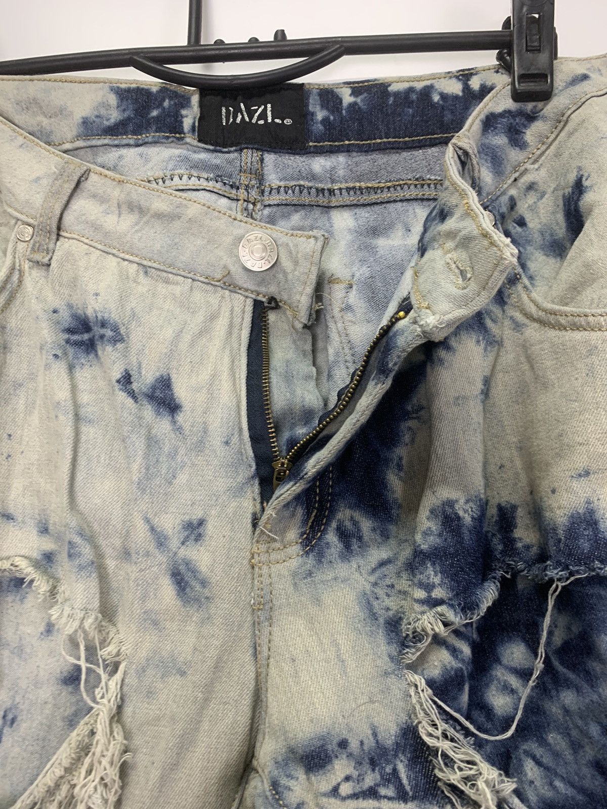 Japanese Brand Dazi Distress denim Style Size US 38 / EU 54 - 8 Thumbnail