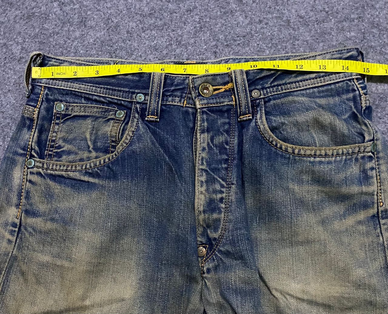 Lee 💥Best Offer💥Vintage 80s Lee Cowboy Selvedge Denim Size US 30 / EU 46 - 3 Thumbnail