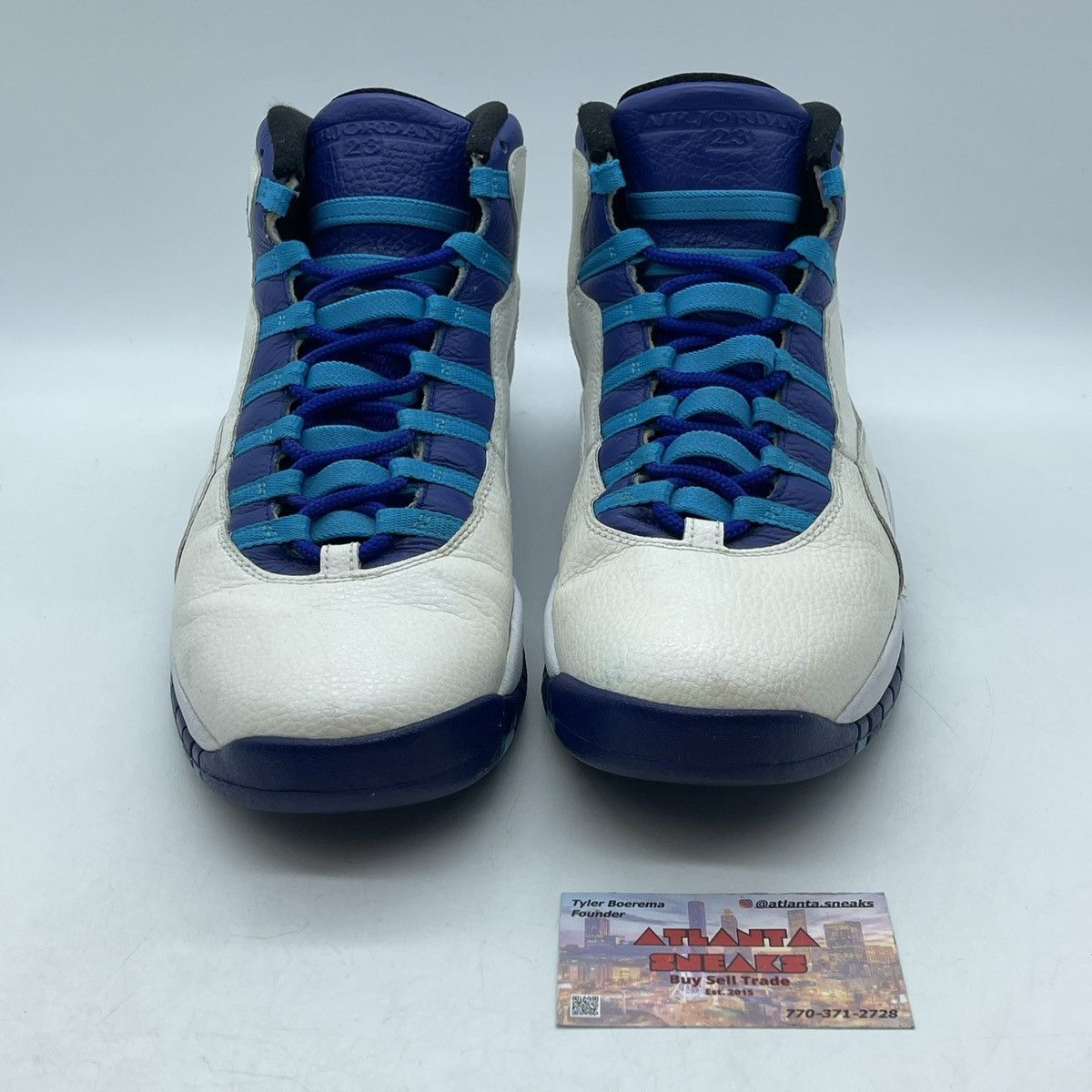 Jordan Brand Air Jordan 10 Charlotte hornets Size US 12 / EU 45 - 2 Thumbnail