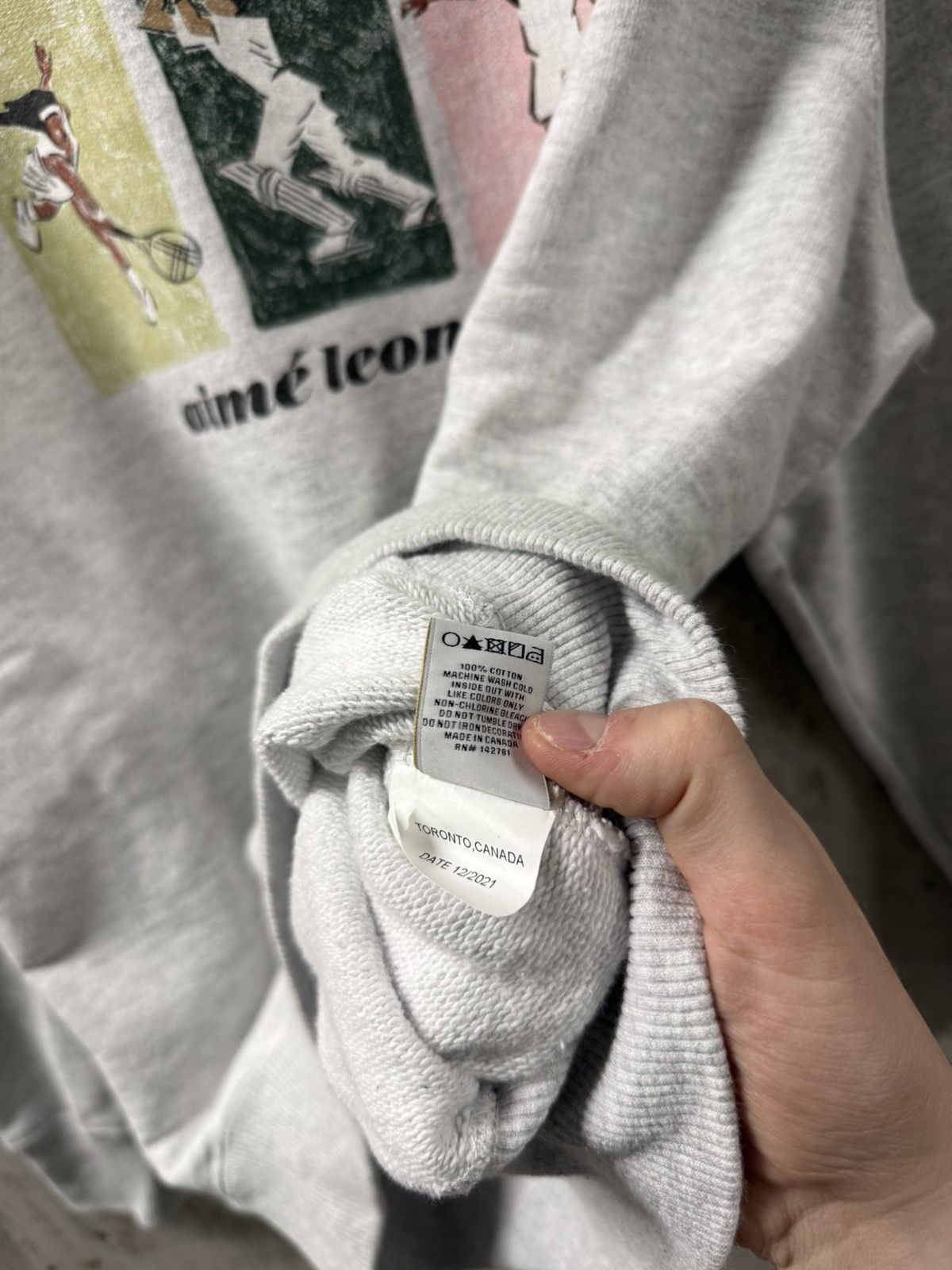 Aime Leon Dore Aime Leon Dore Fall Winter 2021 Sports Crewneck Sweater Size US S / EU 44-46 / 1 - 4 Thumbnail