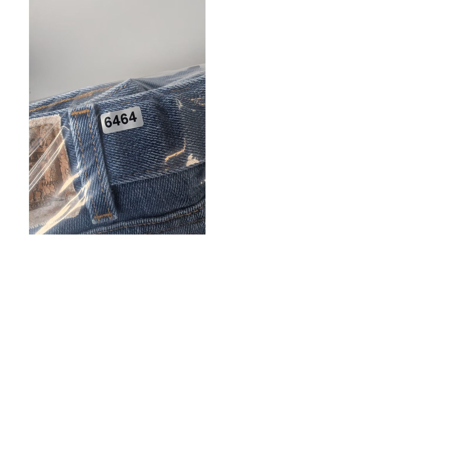 Levi's VINTAGE Levi's 547 Jeans Mens 31 Blue Denim 5-Pocket Straight 90s Boys? Size US 31 - 10 Thumbnail