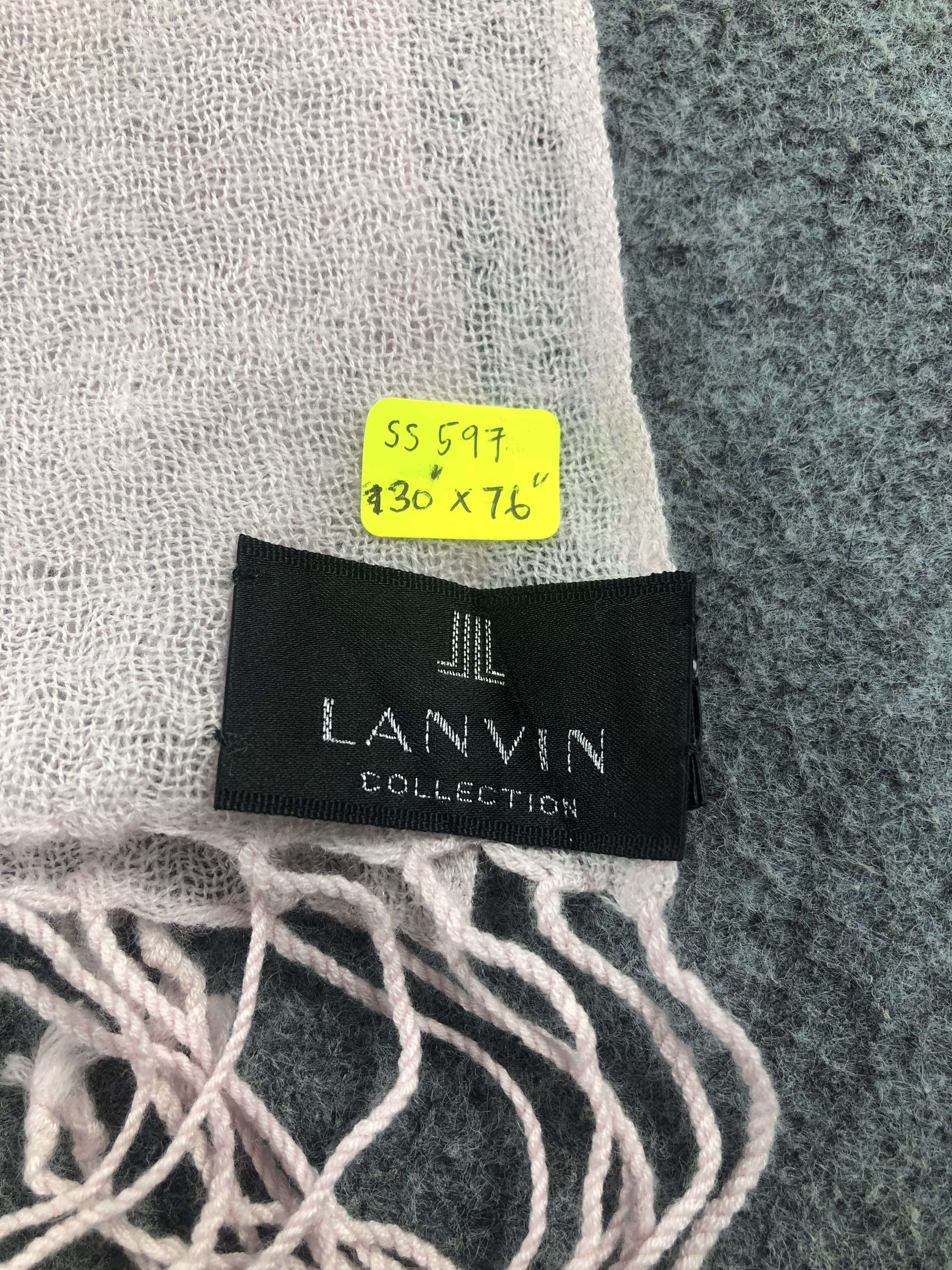 Lanvin Lanvin Scarf / Muffler / Pashmina / Neckwear Size ONE SIZE - 3 Thumbnail