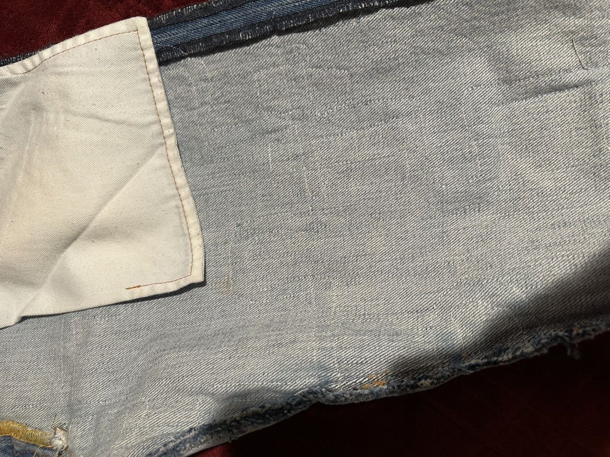 Designer × Vintage Roughcut Puzzle Piece Denim Size US 30 / EU 46 - 11 Thumbnail