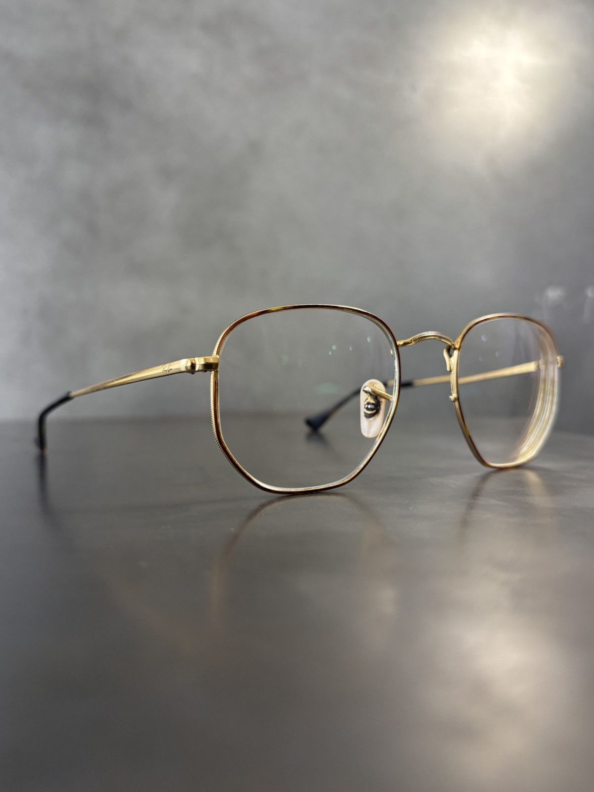RayBan Ray Ban Eyeglasses RB 6448 Angular Geometric Metal Frames Size ONE SIZE - 18 Thumbnail