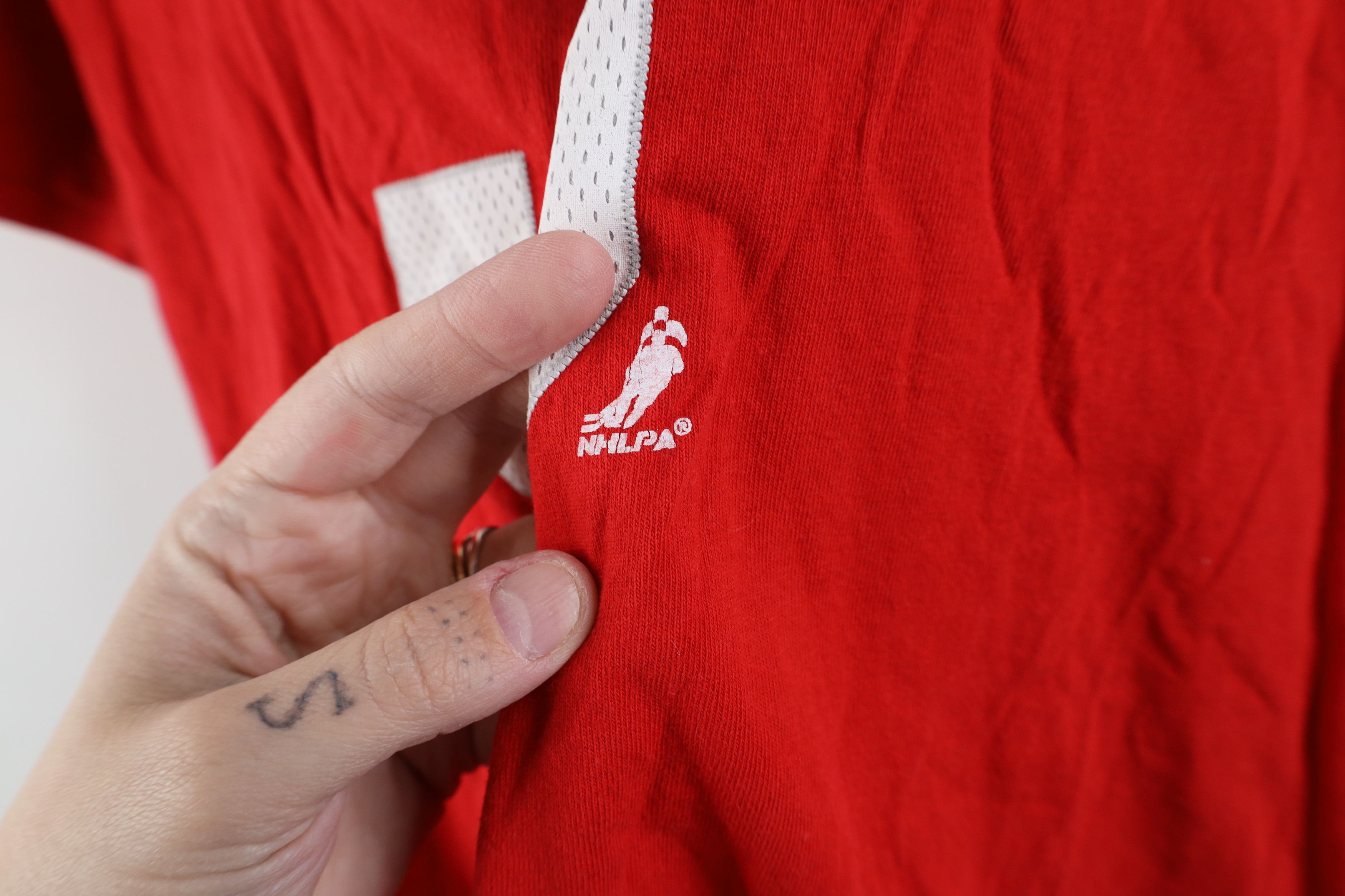 Reebok × Vintage Vintage Reebok Detroit Red Wings Hockey Jersey T-Shirt Size US L / EU 52-54 / 3 - 12 Thumbnail