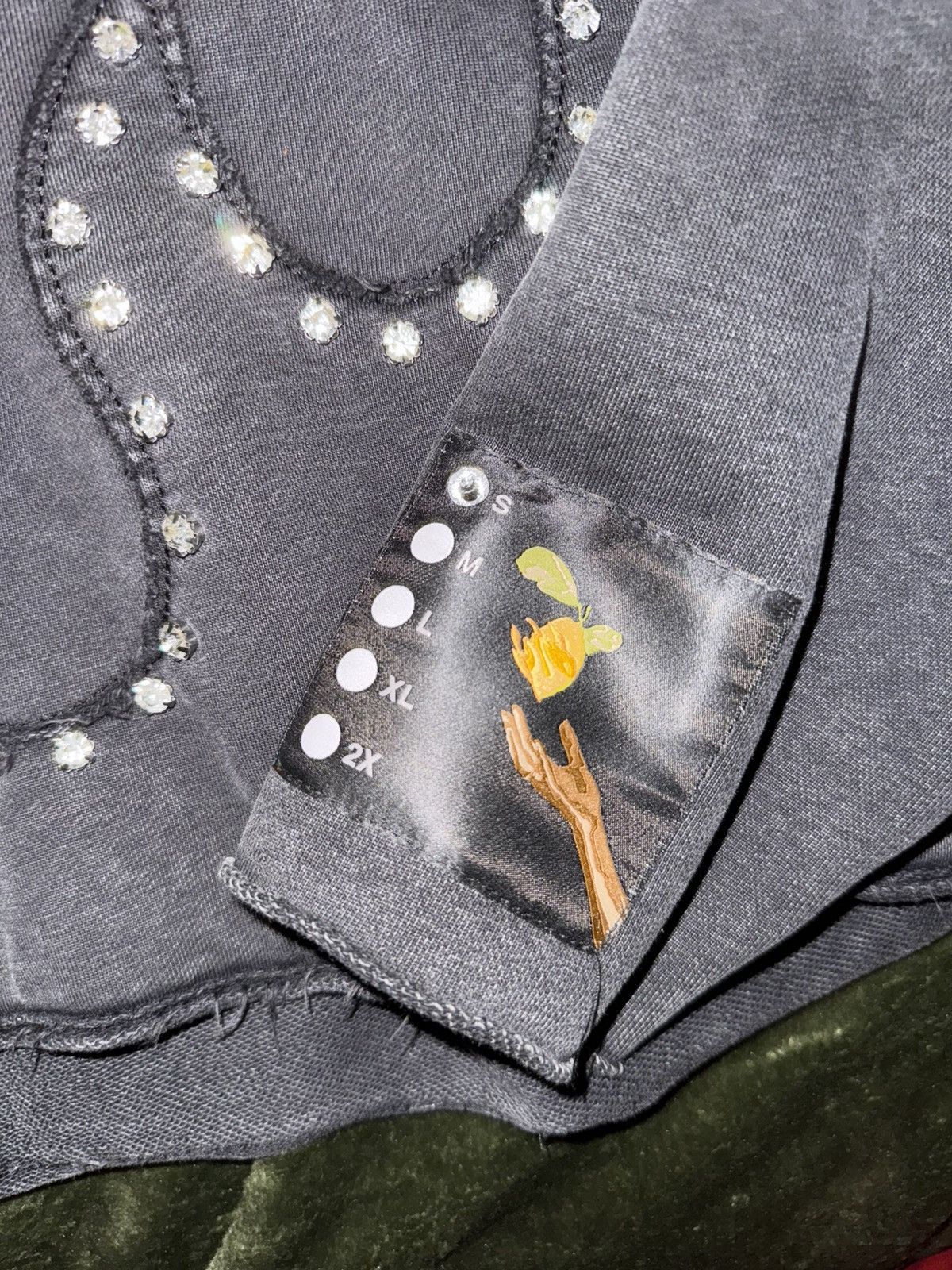 Other Lemons On Fire Rhinestone hoodie Size US S / EU 44-46 / 1 - 4 Thumbnail