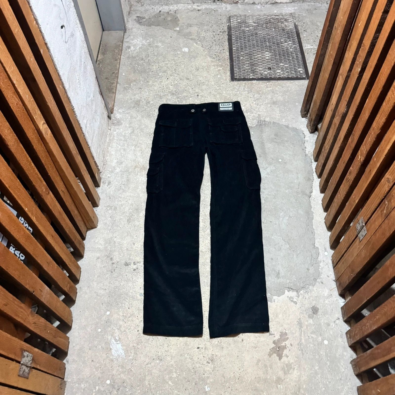 Dolce & Gabbana Vintage Dolce & Gabbana sport cargo cord pants Size US 32 / EU 48 - 2 Thumbnail