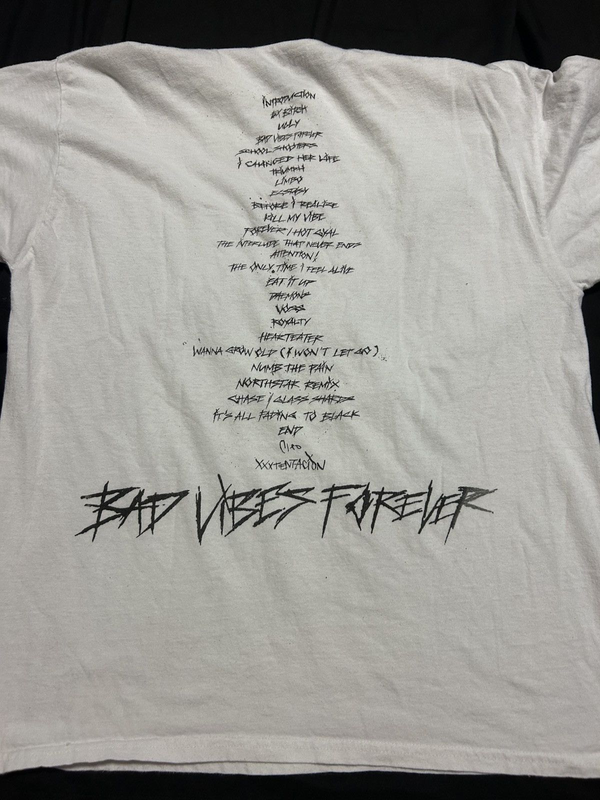 Revenge XXXTENTACION Bad Vibes Forever Album Cover T-Shirt Size US L / EU 52-54 / 3 - 2 Thumbnail