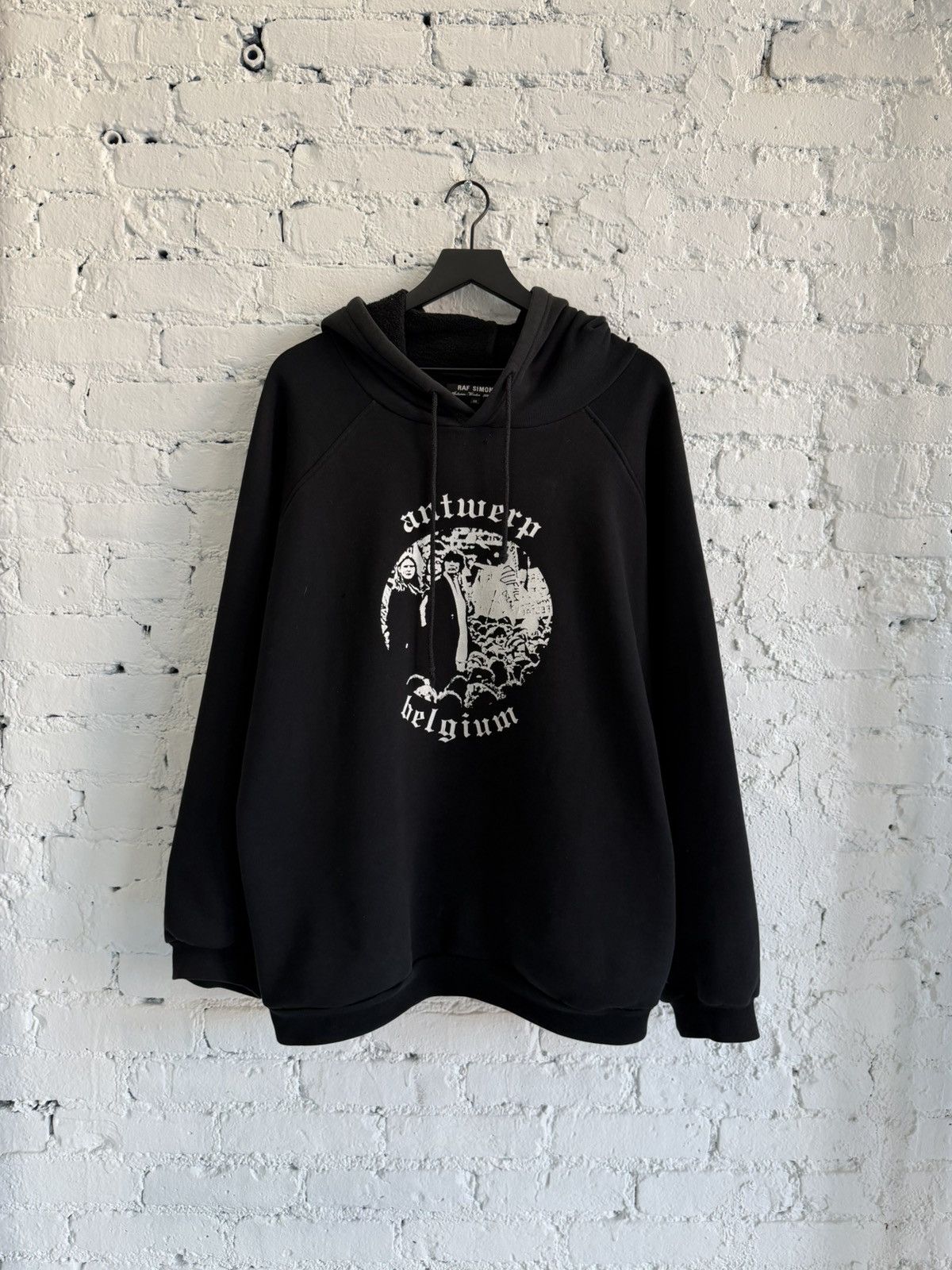 Raf Simons A/W 01-02 RAF SIMONS RIOT RIOT RIOT ‘ANTWERP’ HOODIE Size US XL / EU 56 / 4 - 1 Thumbnail
