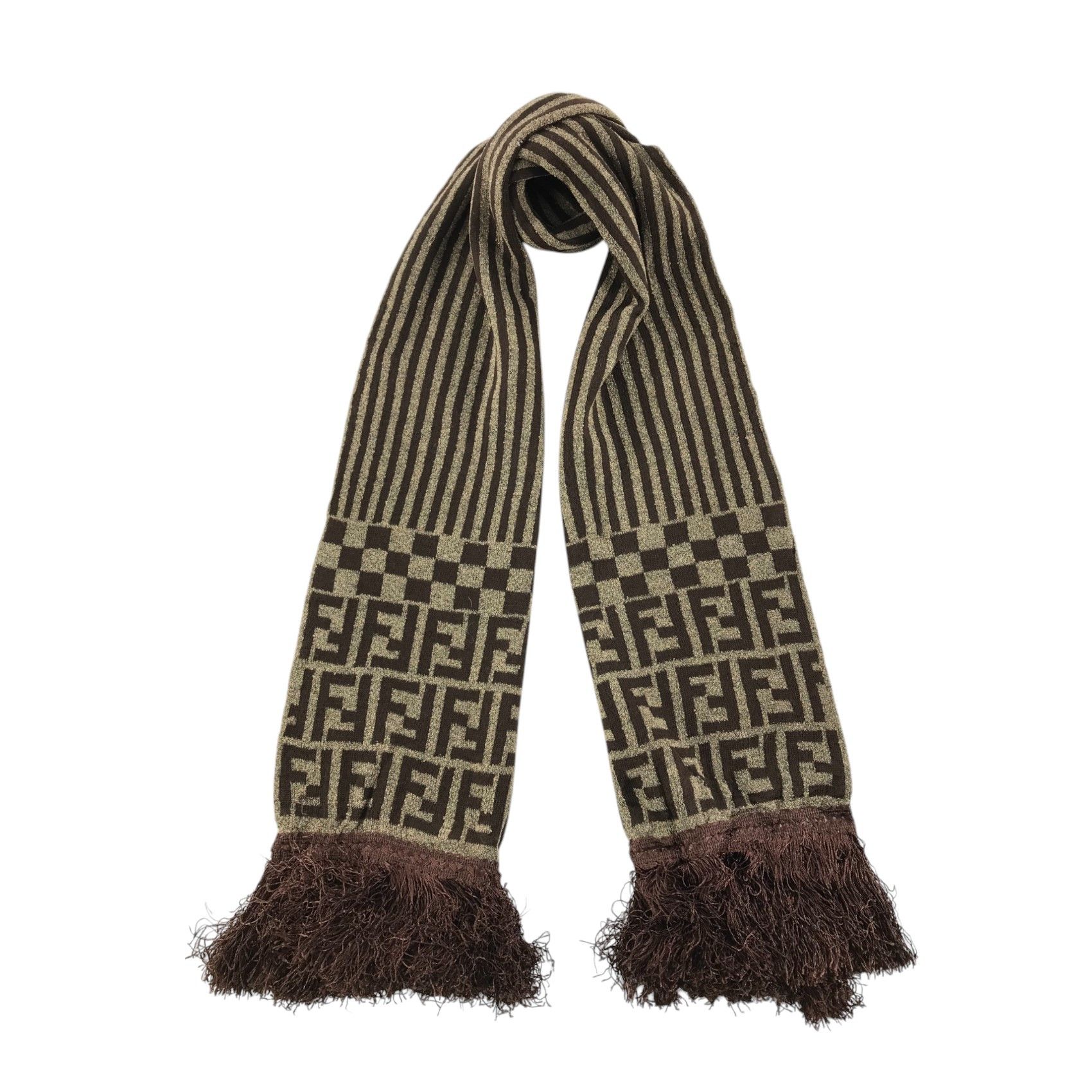 Vintage Fendi Scarf / Muffler / Neckwear Size ONE SIZE - 1 Thumbnail
