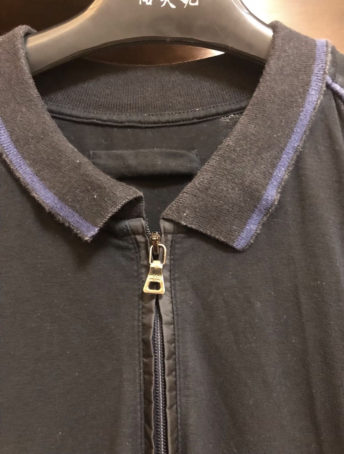 Prada Prada Classic Back Zip Red Label Polo J2 Size US XL / EU 56 / 4 - 3 Thumbnail