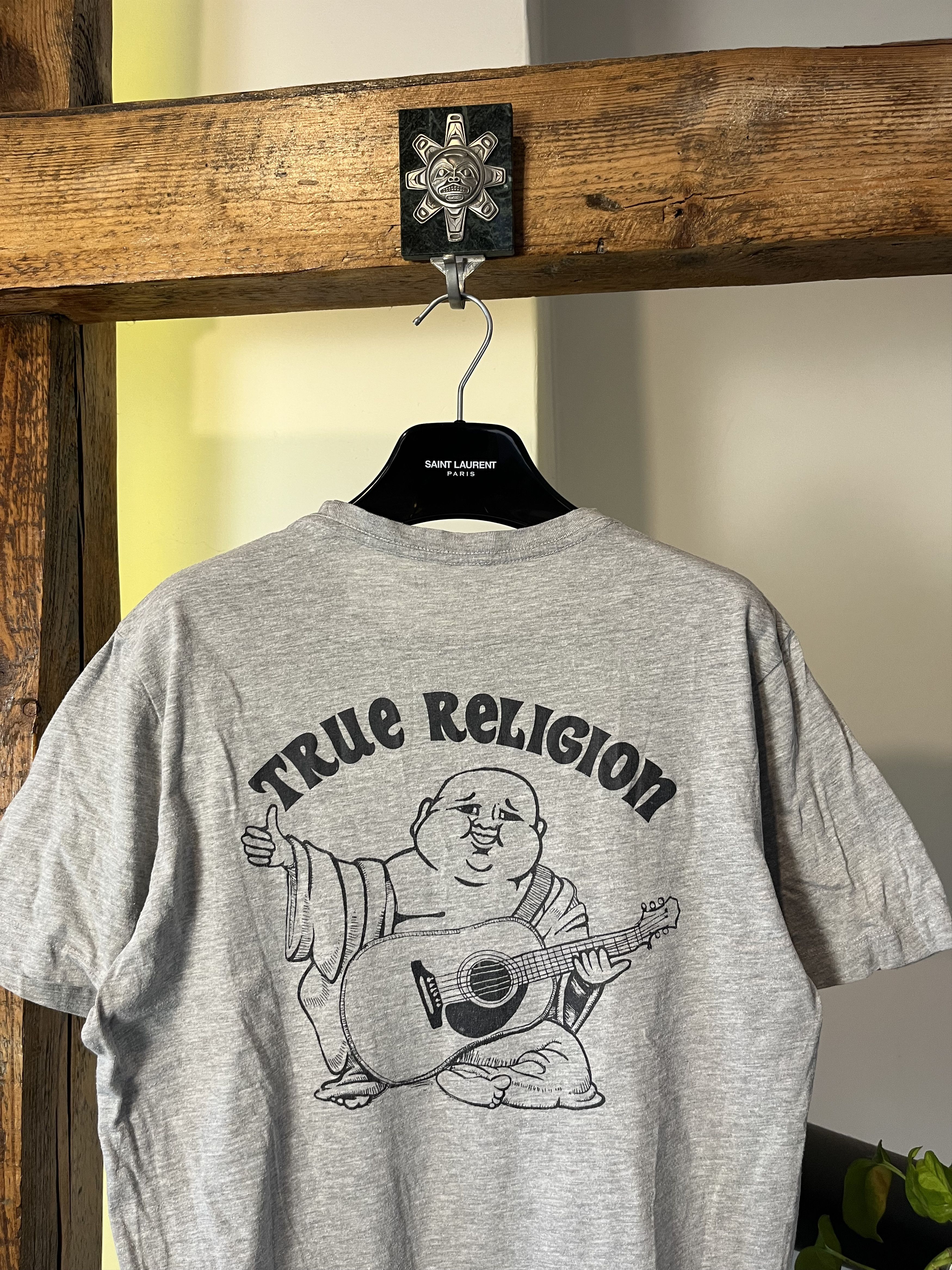 True Religion × Vintage Vintage y2k True Religion Big Logo T Shirt Size US M / EU 48-50 / 2 - 3 Thumbnail
