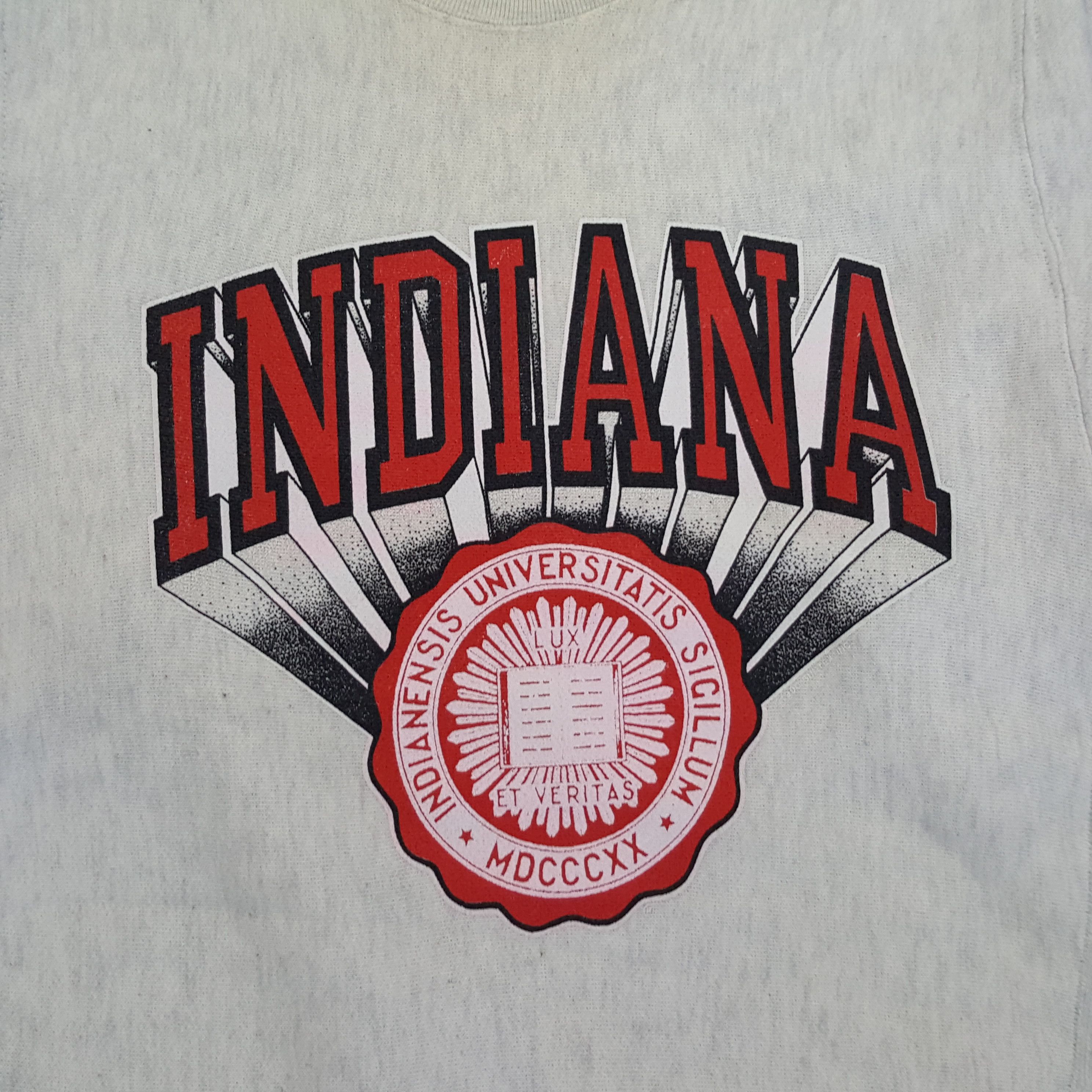 Vintage Vintage INDIANA University College Sweatshirts Size US M / EU 48-50 / 2 - 2 Thumbnail