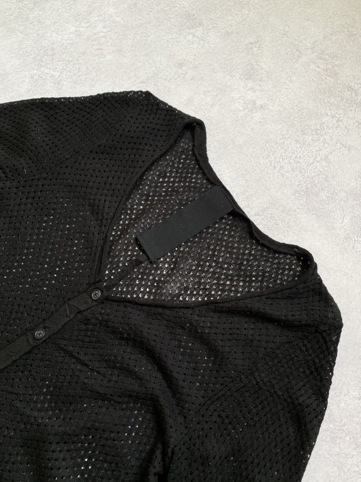 Rundholz Rundholz Black Label Avant Garde Mesh Button Up Midi Dress Size XS / US 0-2 / IT 36-38 - 10 Thumbnail