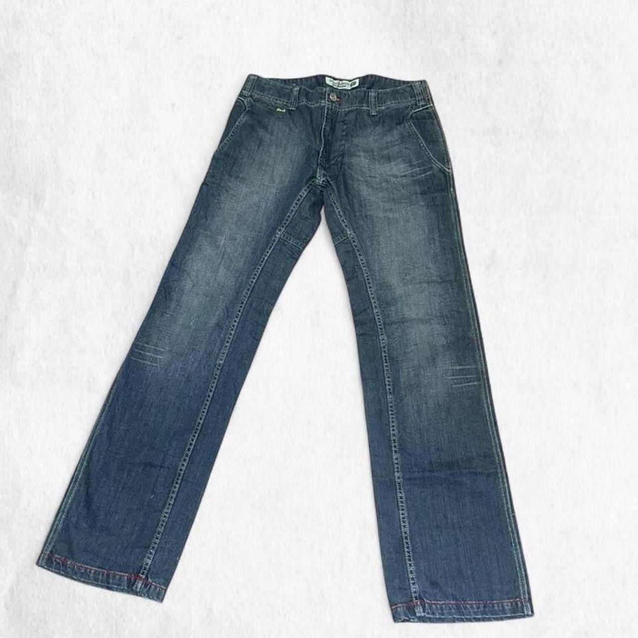 Diesel Diesel RARE Custom 1of1 Gallery embroidered buckle back Size US 34 / EU 50 - 3 Thumbnail