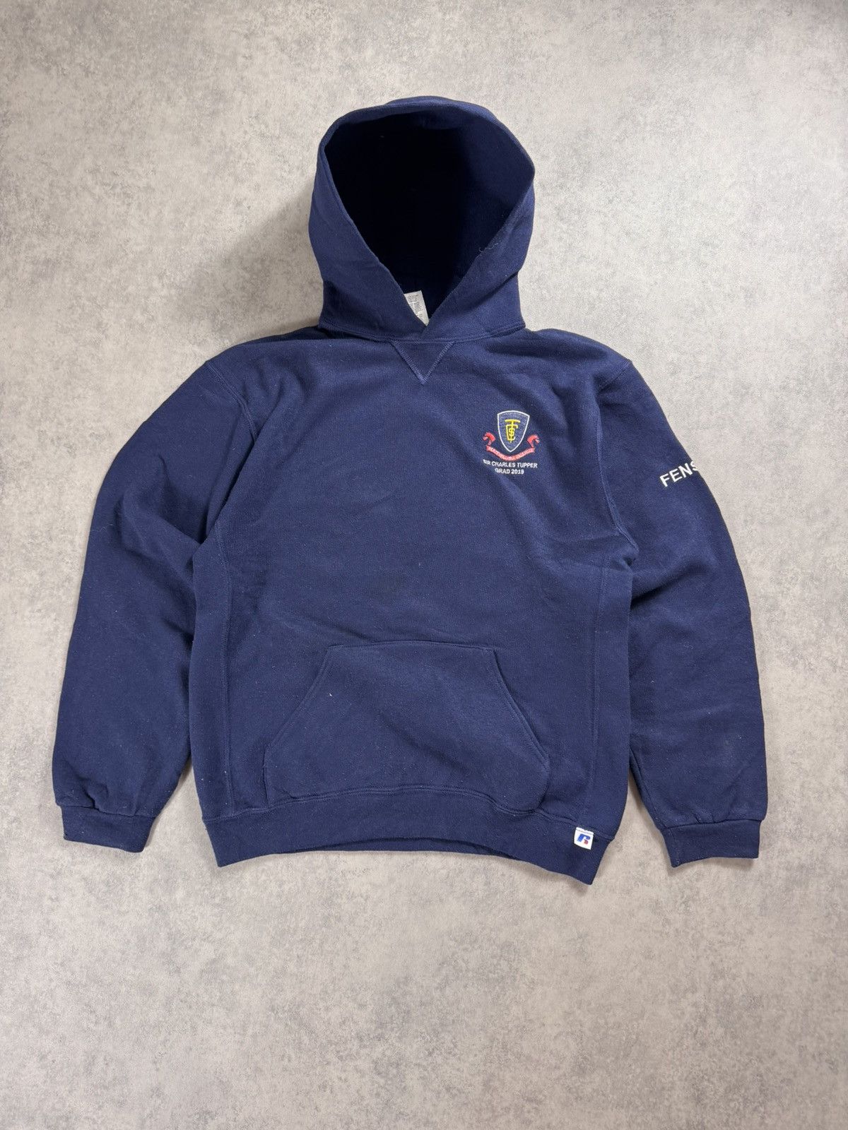 Russell Athletic Russell Athletic Vintage Baggy Hoodie Size US XL / EU 56 / 4 - 1 Thumbnail